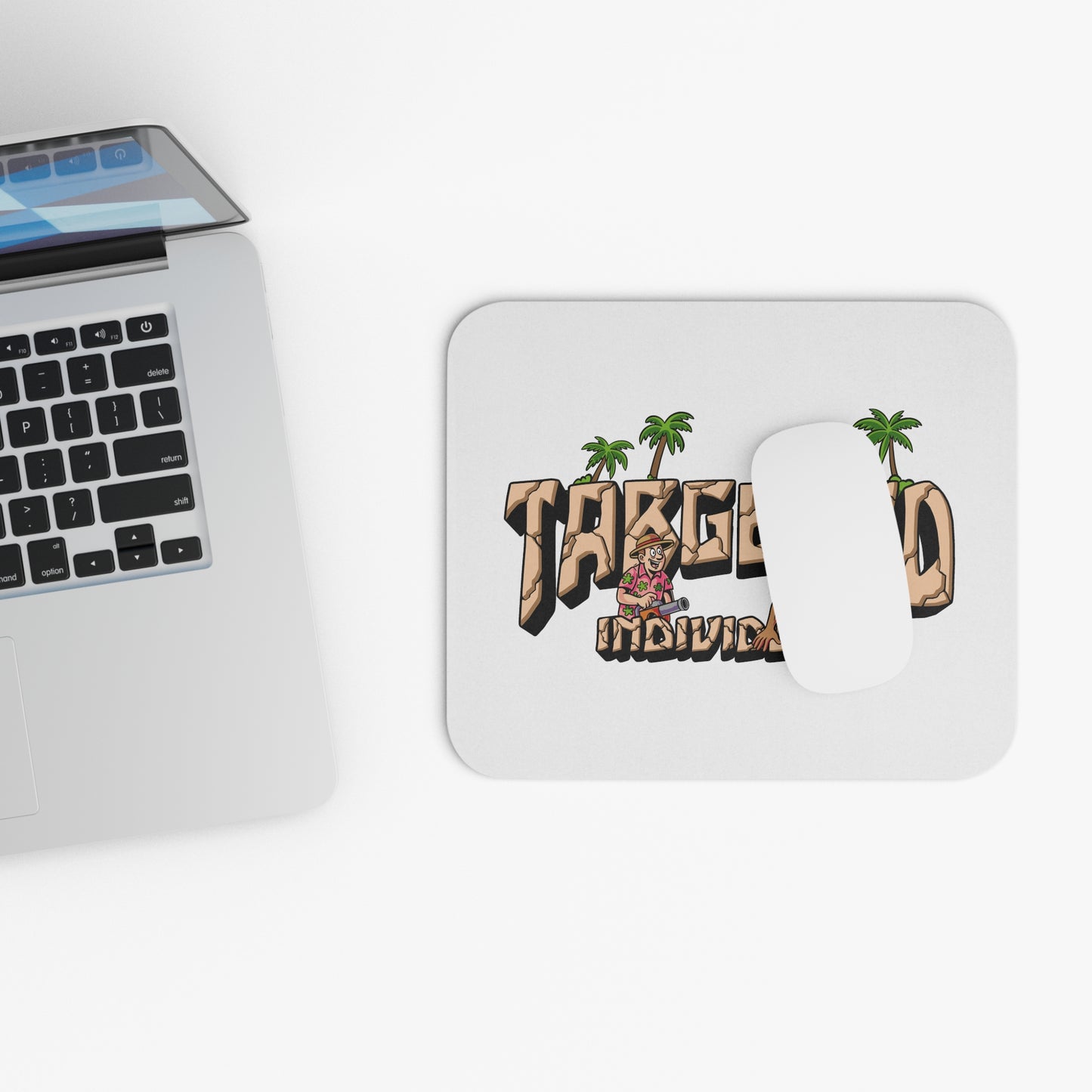 Targeted Individual Retro Surf Mouse Pad