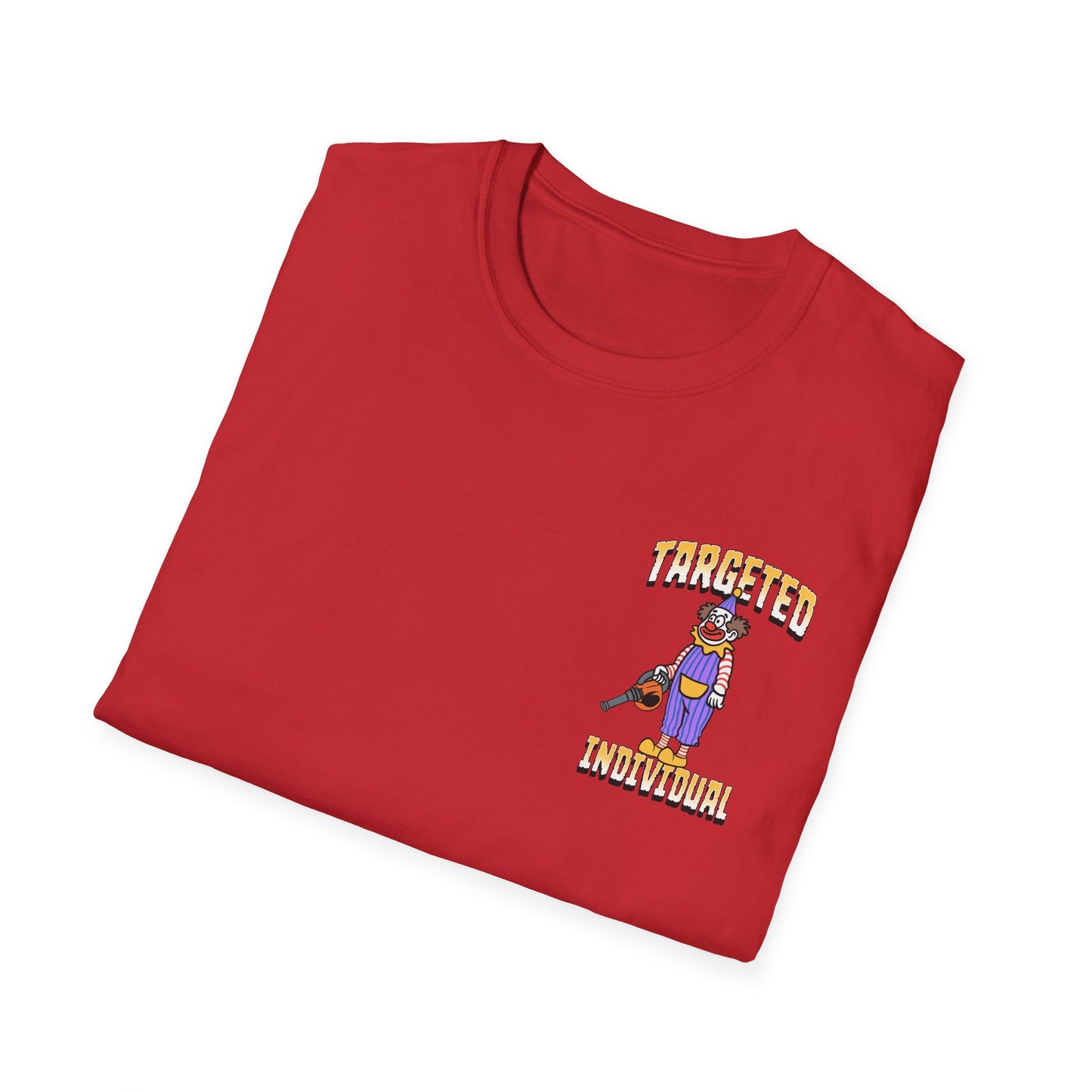 Targeted Individual Graphic T-Shirt — Circus Elephant Protest Design