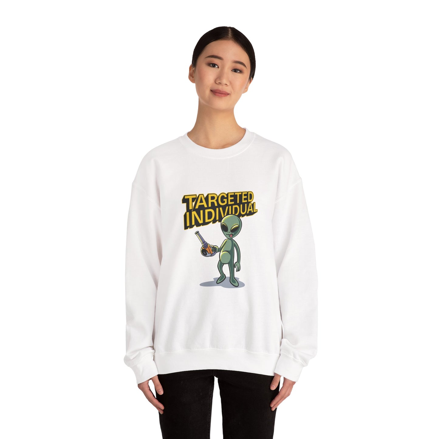 Alien 'Targeted Individual' Graphic Sweatshirt