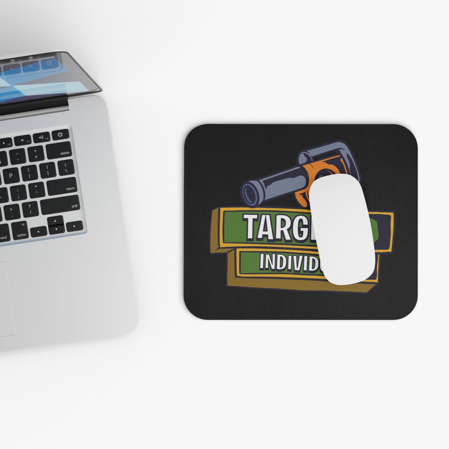 Targeted Individual Mouse Pad — Tactical Scope Gaming Desk Mat