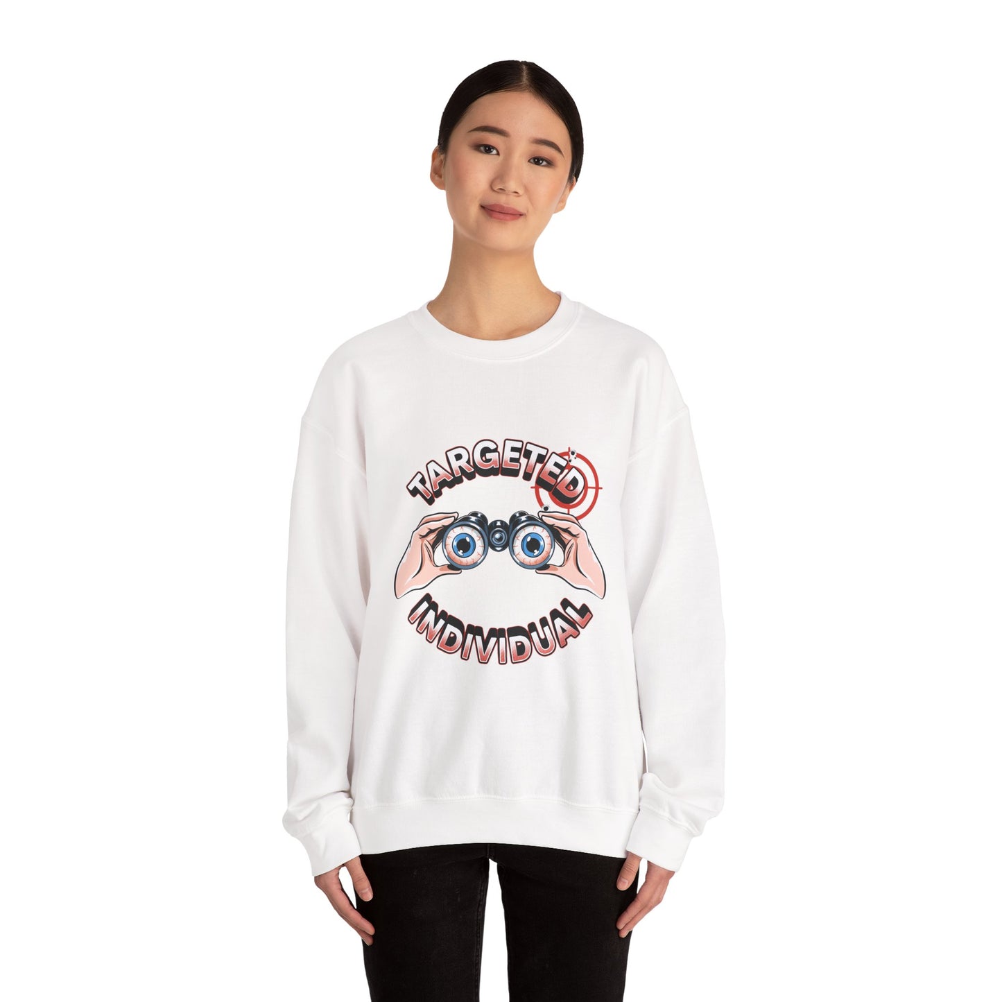 Targeted Individual Sweatshirt – Binoculars Graphic Crewneck
