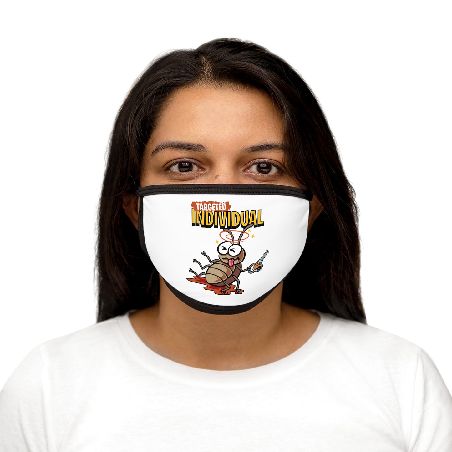 Targeted Individual Roach Graphic Face Mask