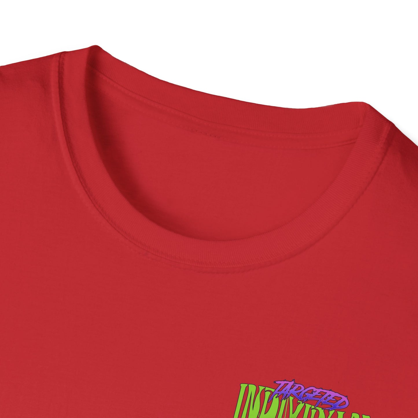 Scaredy Clown Graphic T-Shirt — Horror Joker Back Print