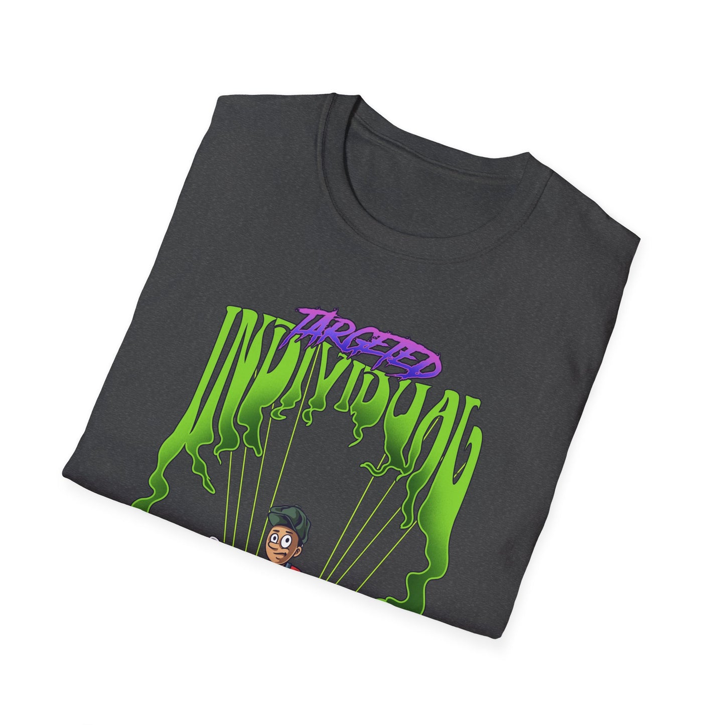 T-Shirt — Puppet Strings Graphic Tee (Young Gamer Puppet Design)