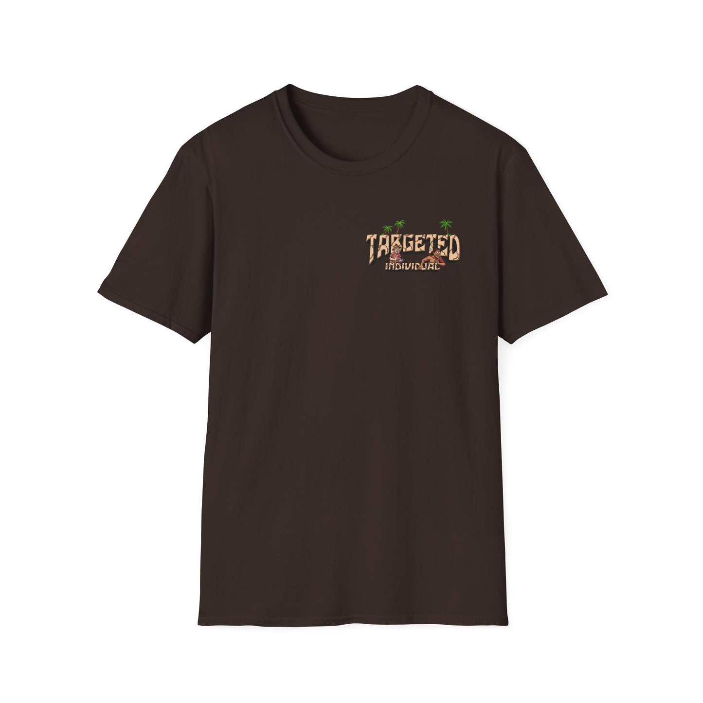 Targeted Horizons T-Shirt — Vintage Surf Adventure Graphic Tee