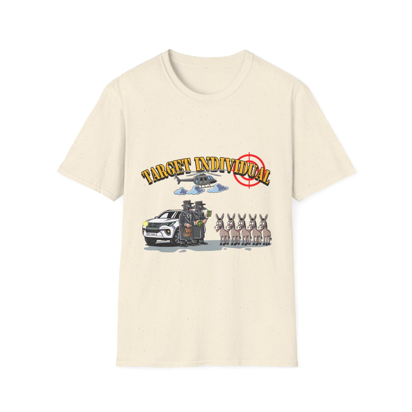 Target Individual T-Shirt — Funny Police Lineup Graphic Tee