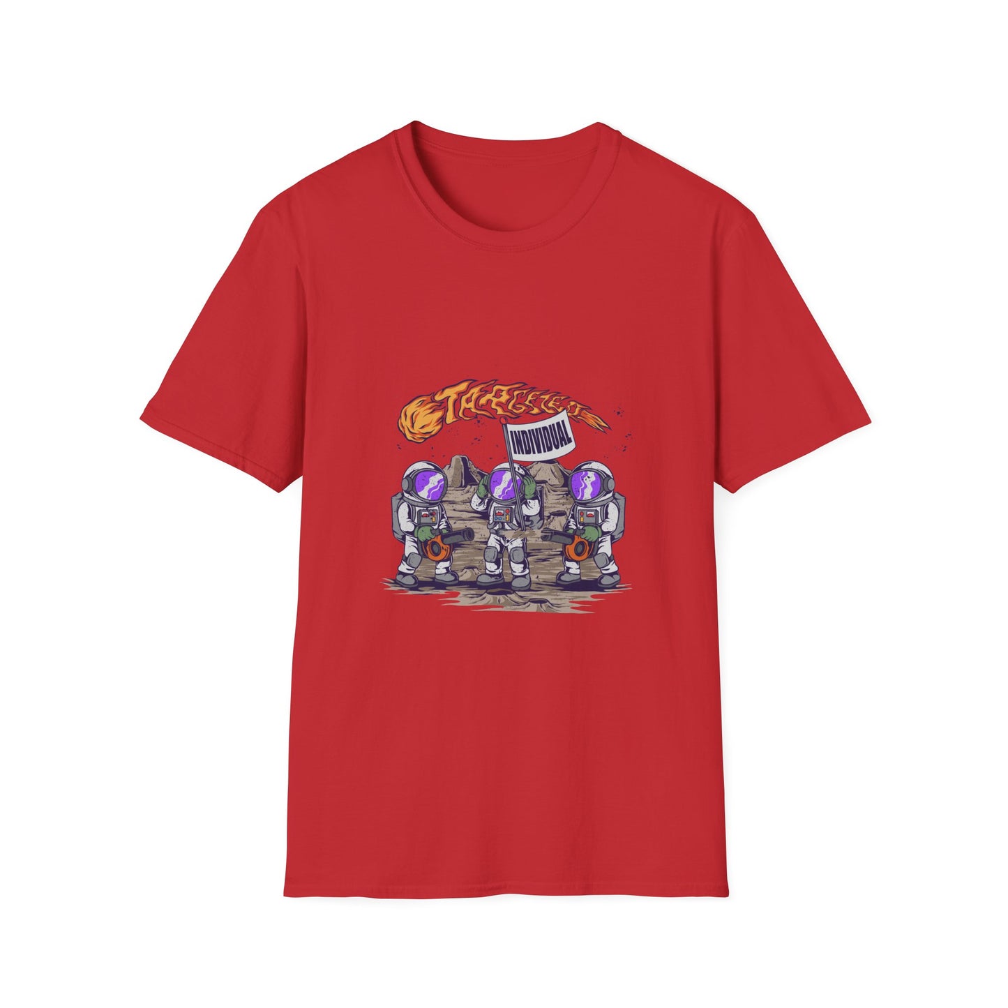 Astronaut Crew T-Shirt – Cute Space Crew with Flaming Comet Graphic