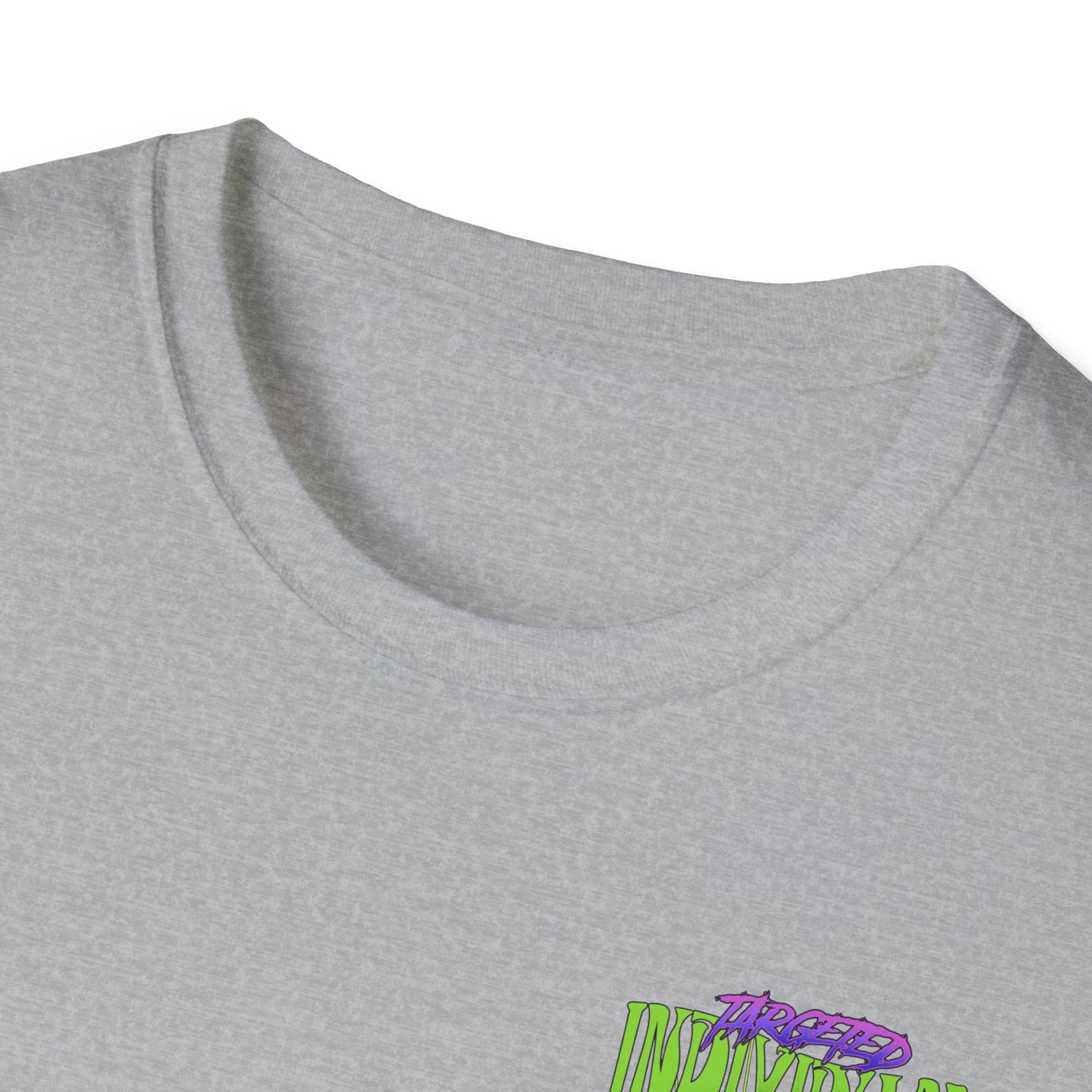 Scaredy Clown Graphic T-Shirt — Horror Joker Back Print