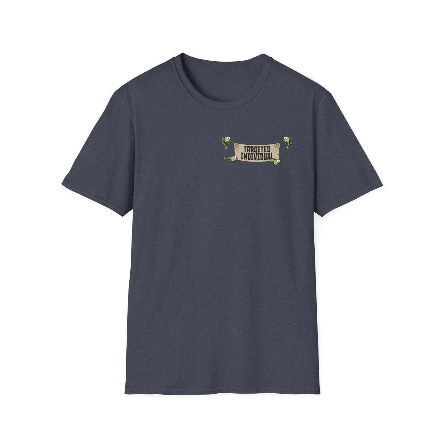 Targeted Individual Graphic Tee — Retro Diver Underwater Design