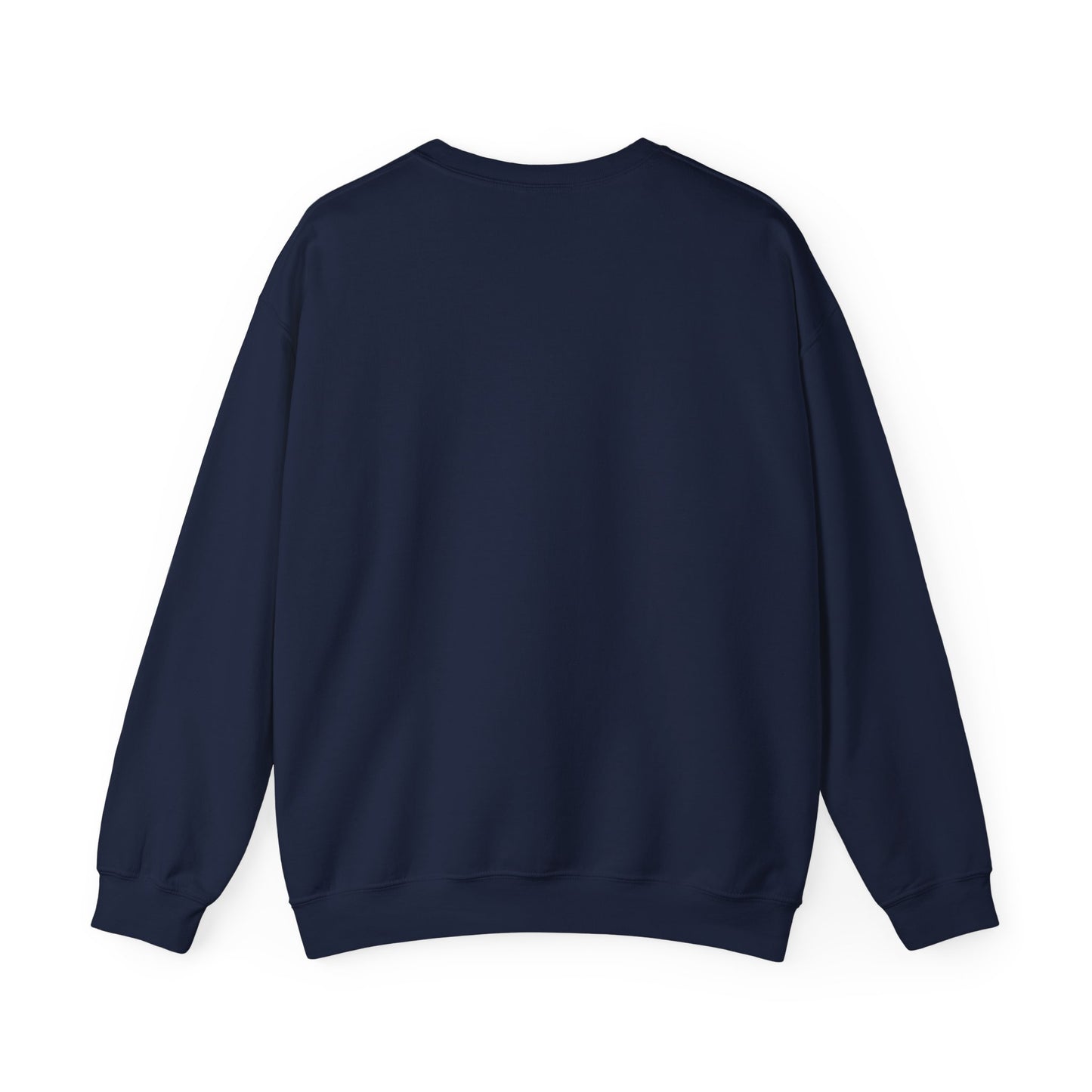 Graphic Sweatshirt — 'Who's Next?' Crime Scene Chalk Outline Crewneck