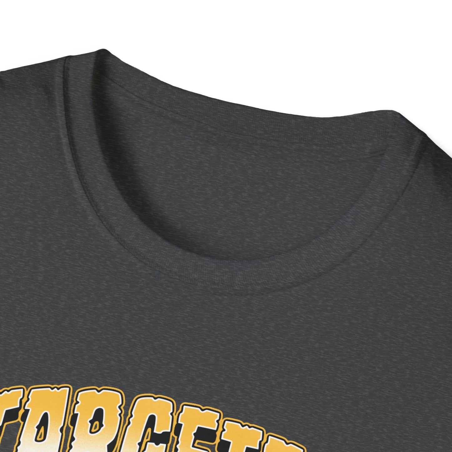Targeted Individual Graphic T-Shirt — Retro Carnival Conspiracy Design