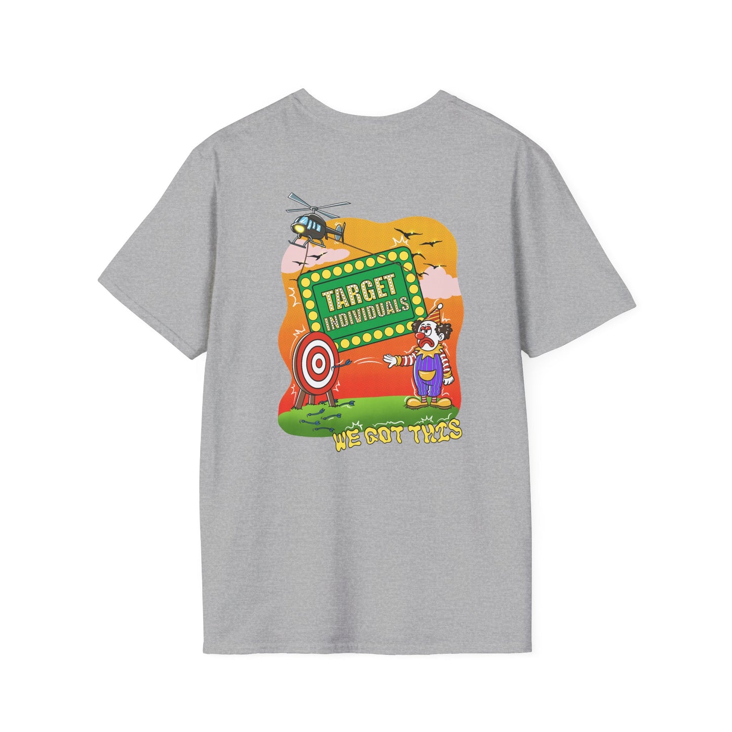 Target Individuals T-Shirt — Funny Target Practice Graphic Tee