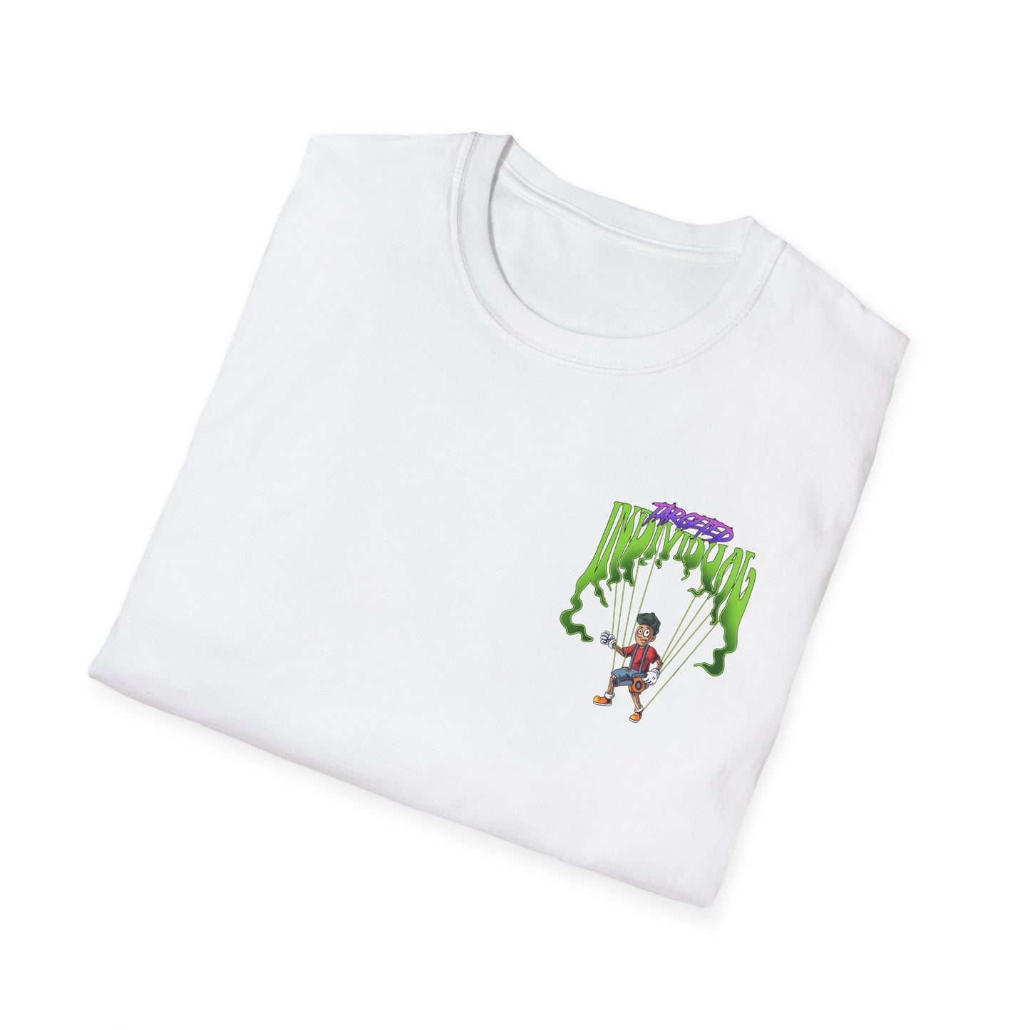 Scaredy Clown Graphic T-Shirt — Horror Joker Back Print