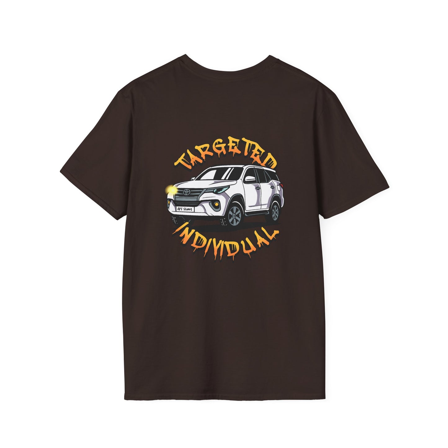 Car Tee — "Targeted Individual" Graphic T‑Shirt