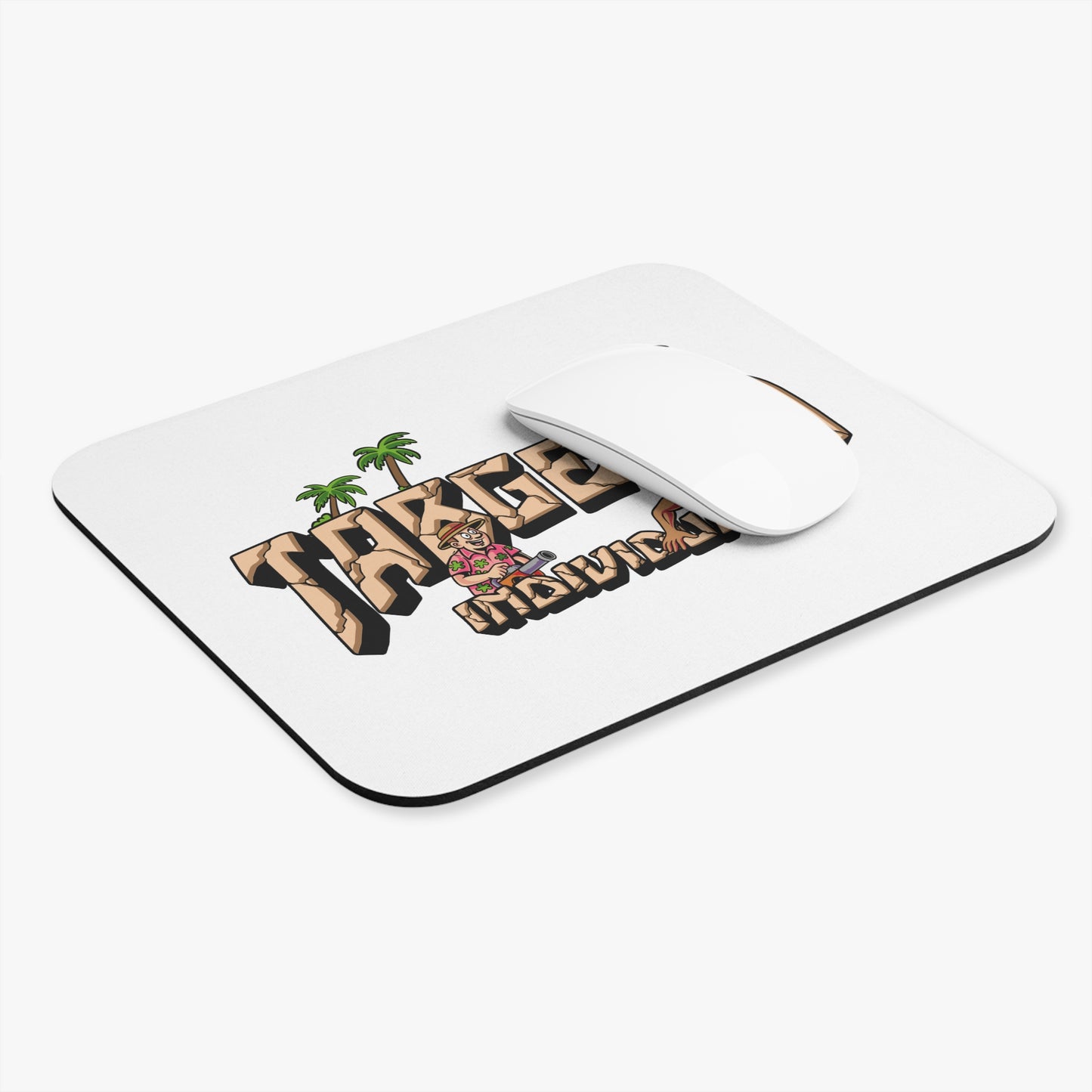 Targeted Individual Retro Surf Mouse Pad