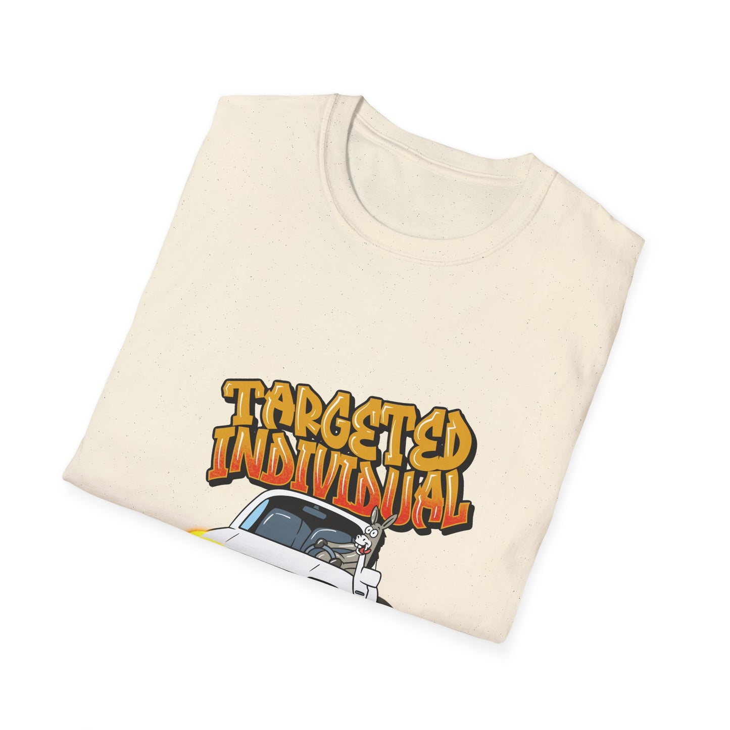 T-Shirt — 'Targeted Individual' Retro Car Graphic Tee
