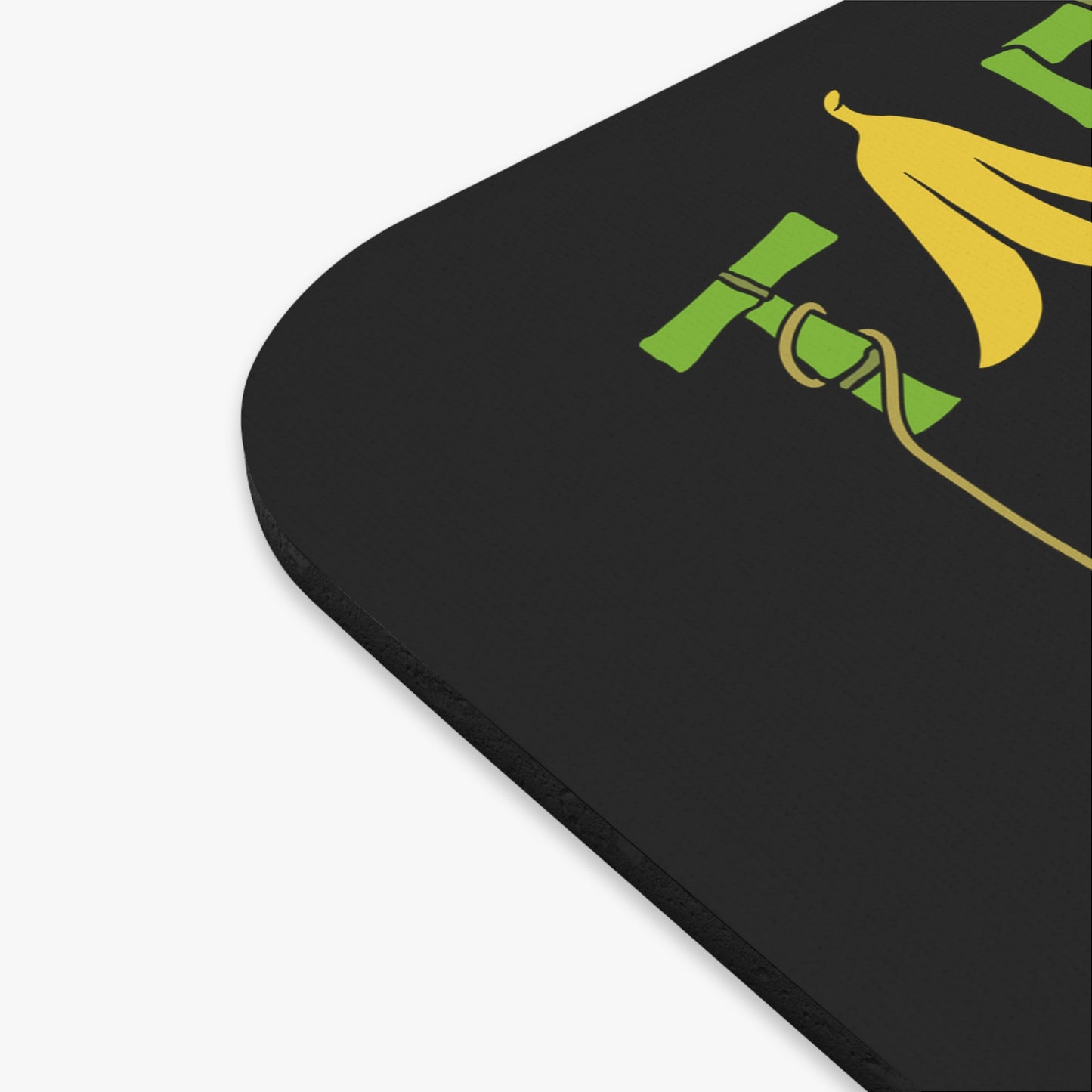 Mouse Pad — "Targeted Individual" Funny Monkey Banana Target Desk Mat