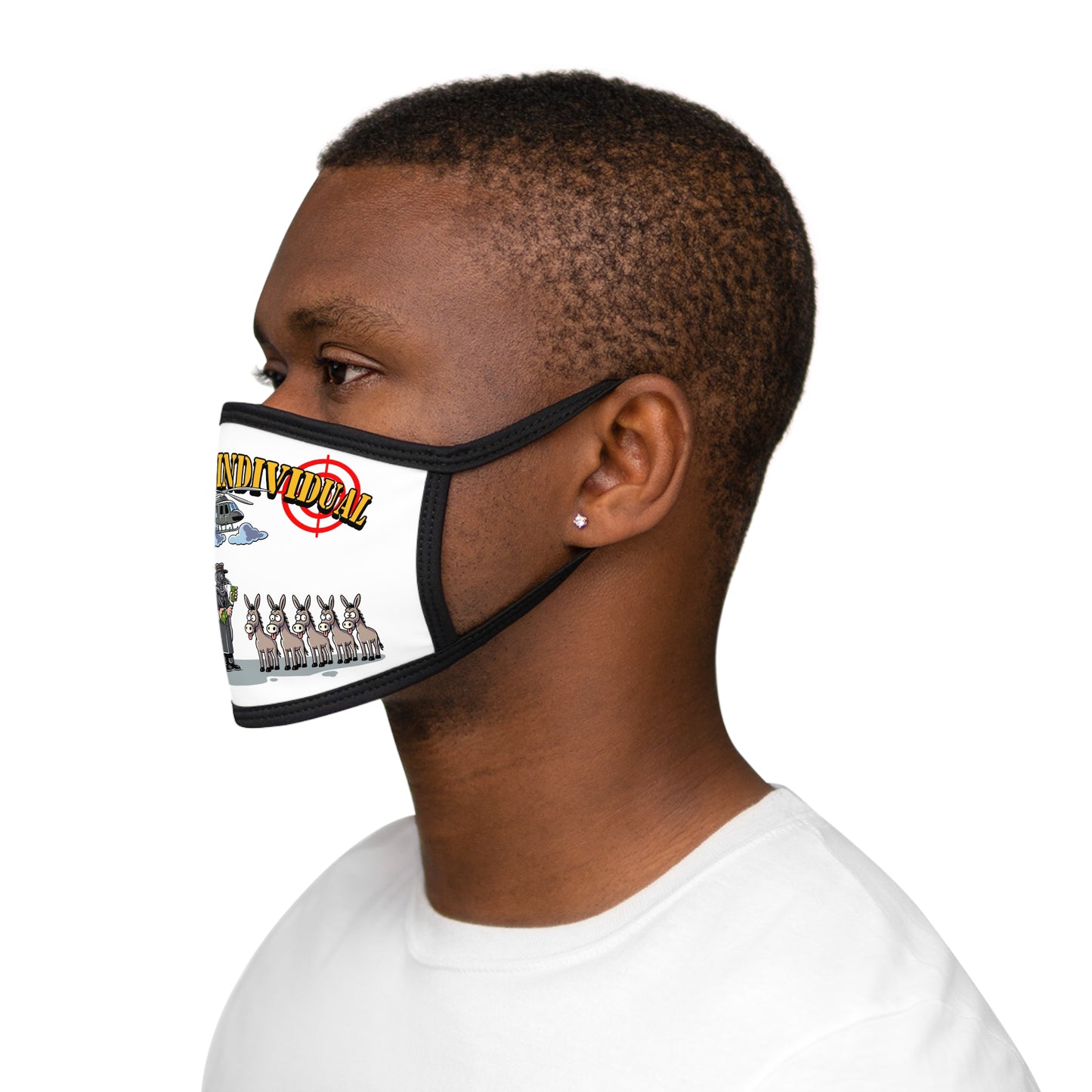 Target Individual Face Mask — Police/Police K9 Tactical Illustration