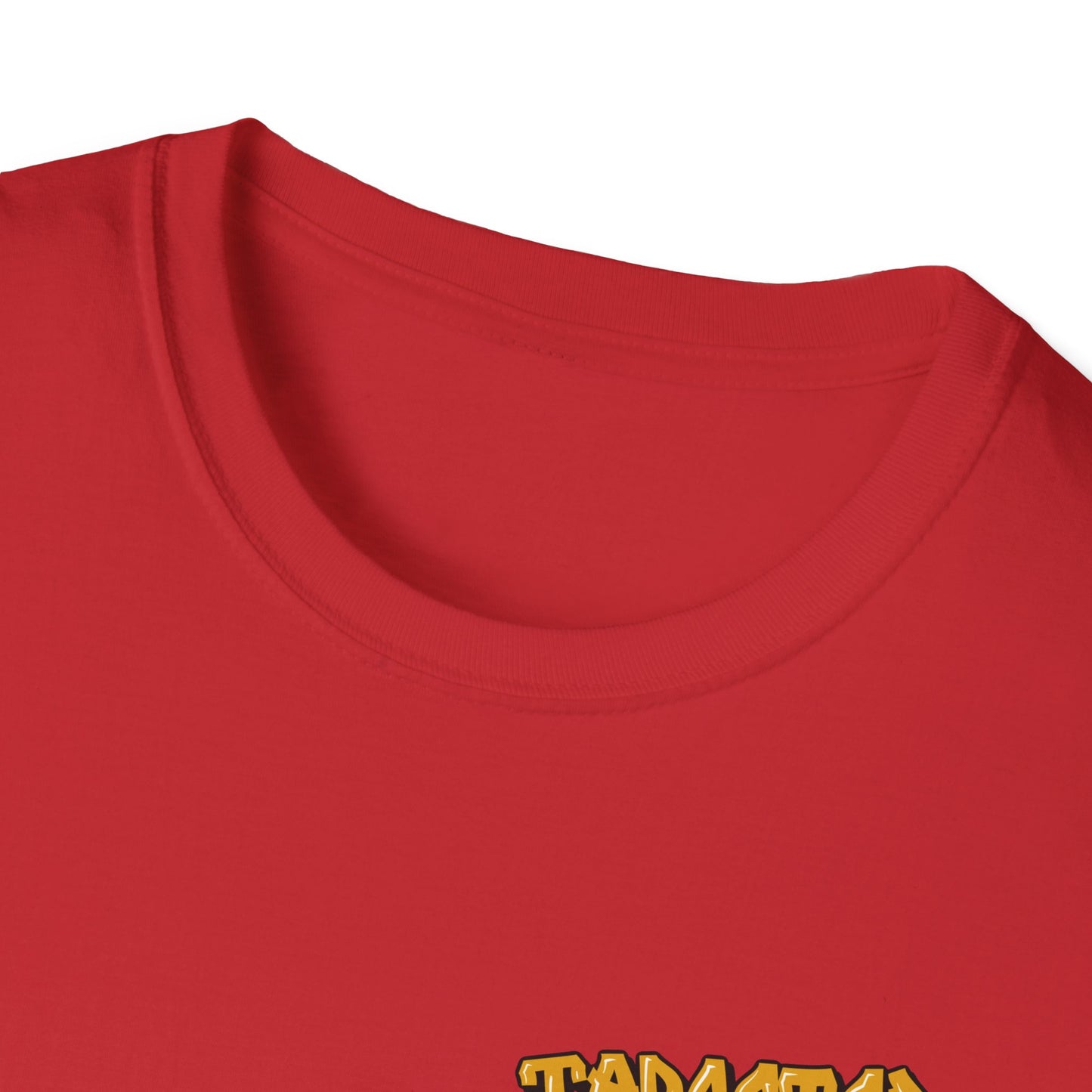 Targeted Individual Graphic T-Shirt — Retro Car & Neighborhood Illustration