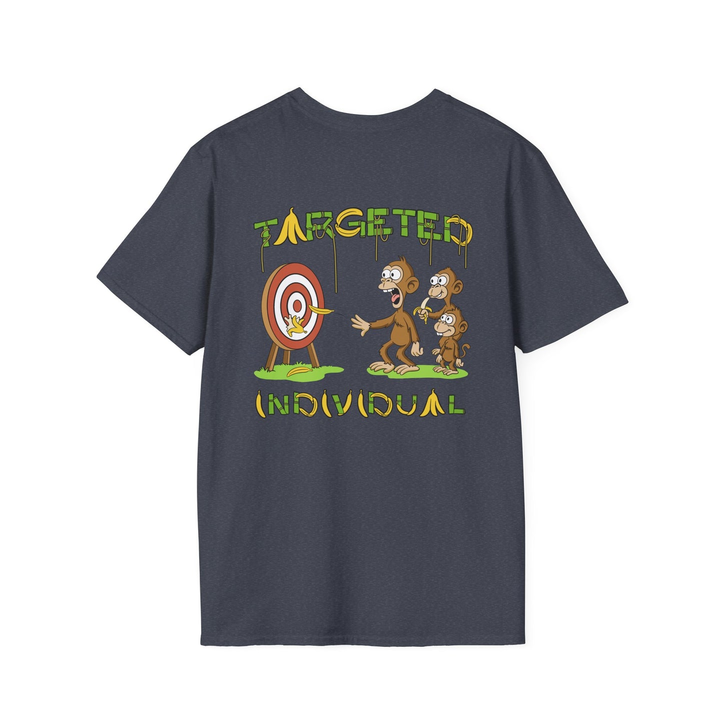 Targeted Individual T-Shirt — Graphic Satire Backprint Tee