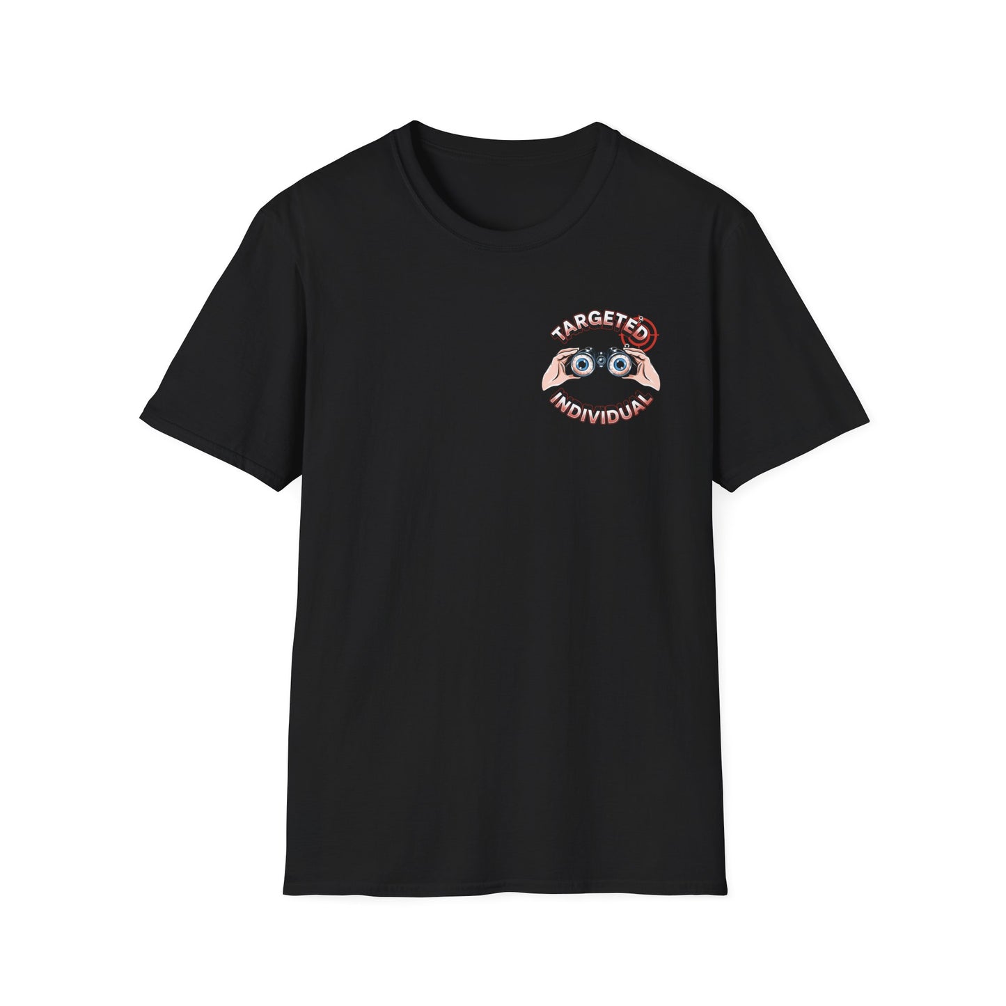 T-Shirt — Retro 'No Stalking' Vintage Graphic Tee (Front Sloth & Back Emblem)