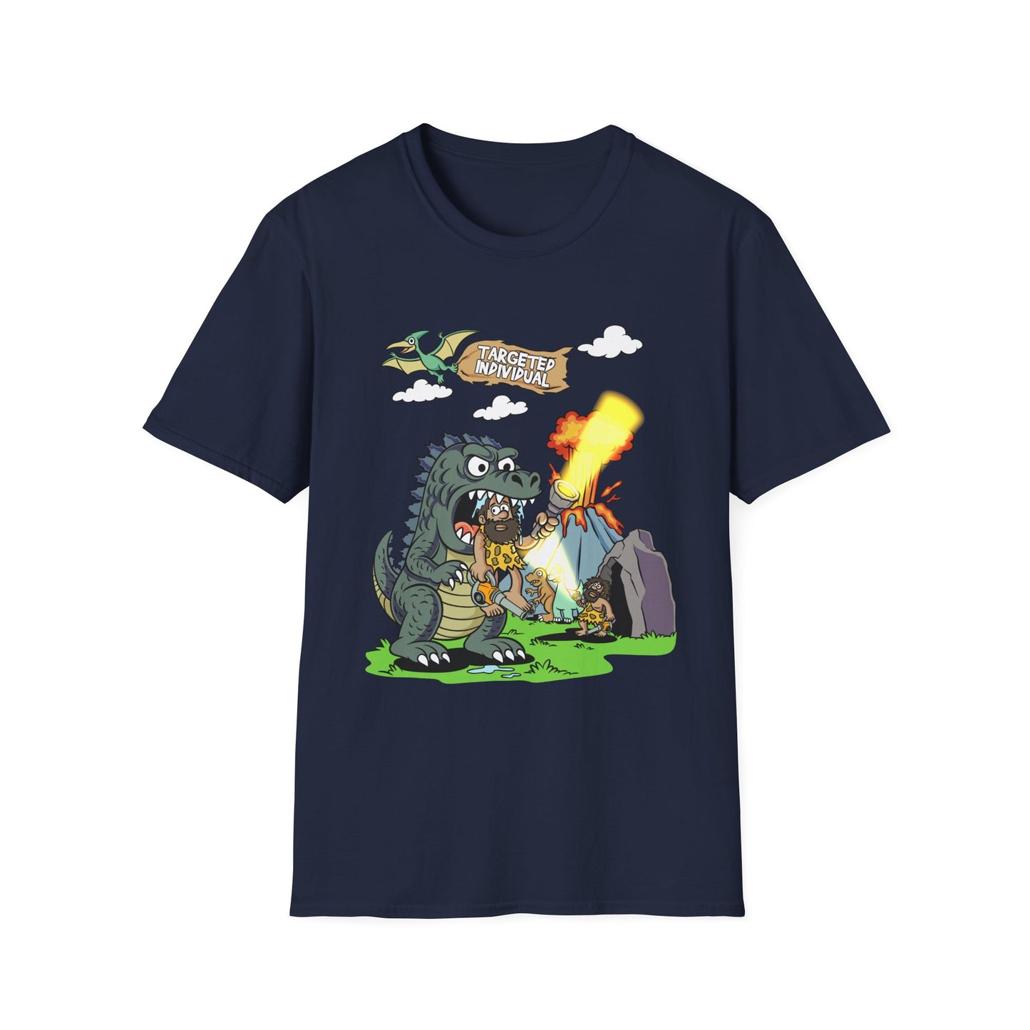 Godzilla Camping T‑Shirt — Funny Monster Camping Design (That’s My Campfire!)