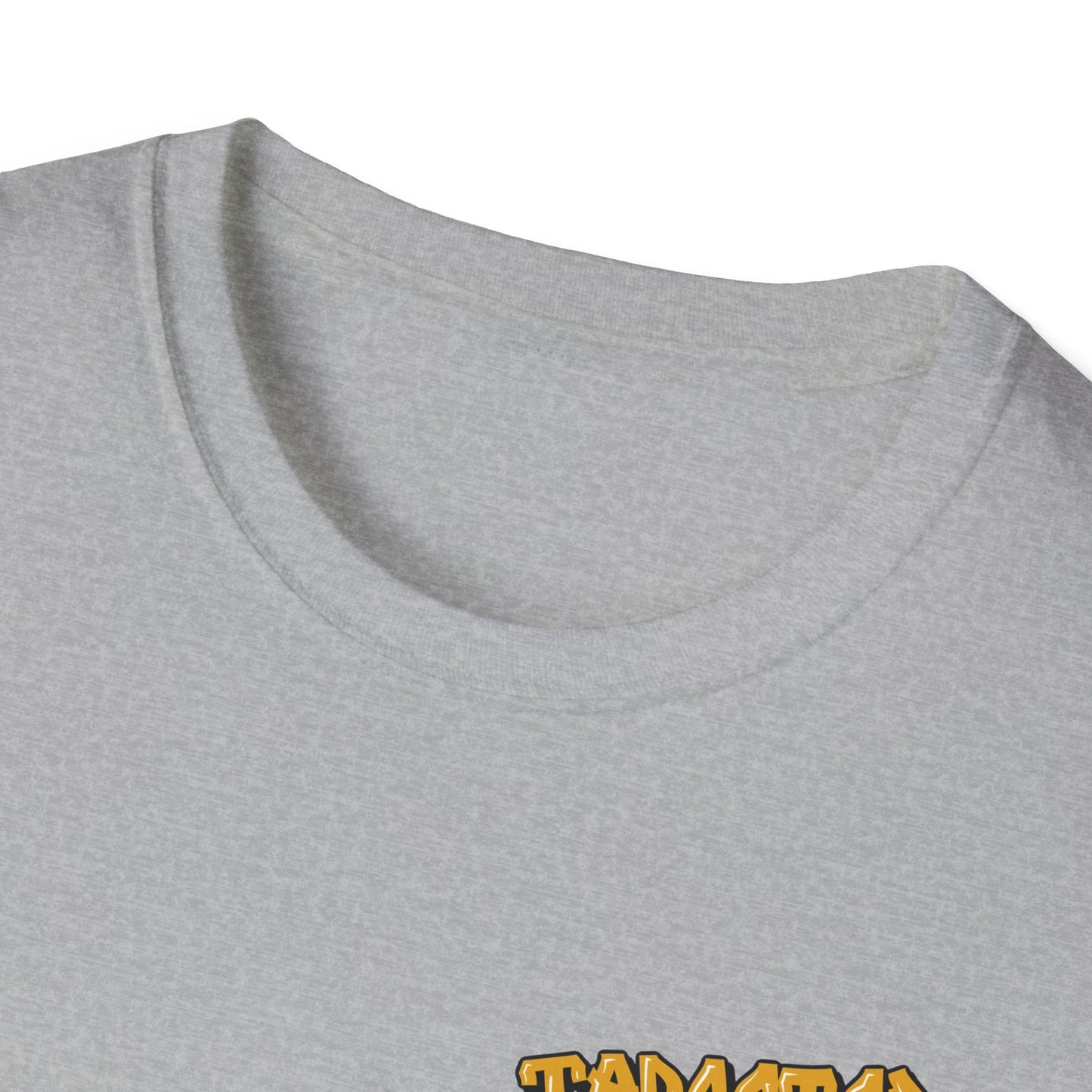Targeted Individual Graphic T-Shirt — Retro Car & Neighborhood Illustration