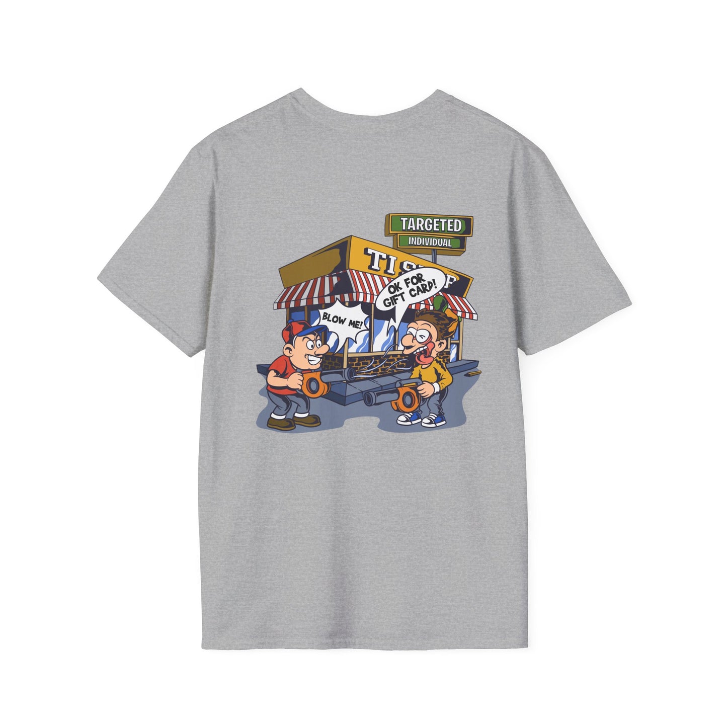 Targeted by the System T-Shirt — Satirical AI/Tech Protest Graphic Tee
