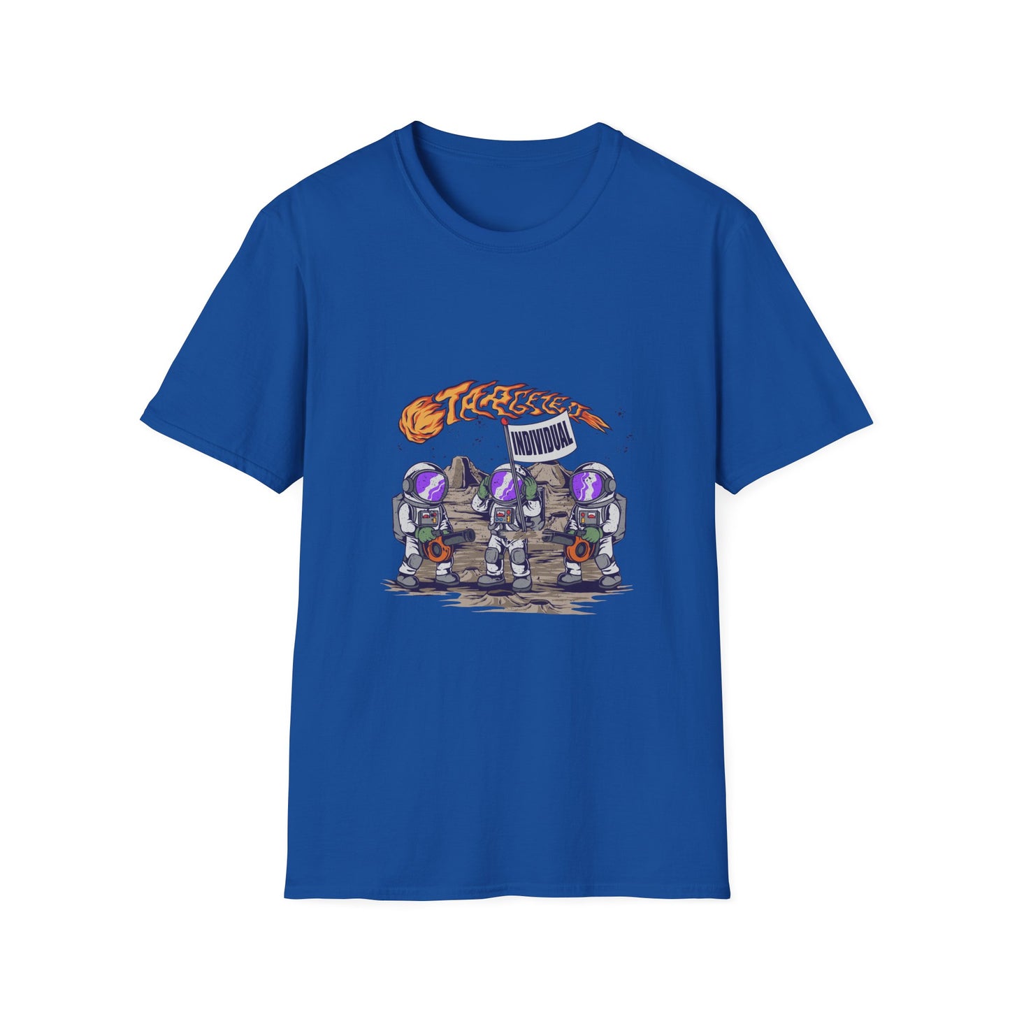 Astronaut Crew T-Shirt – Cute Space Crew with Flaming Comet Graphic