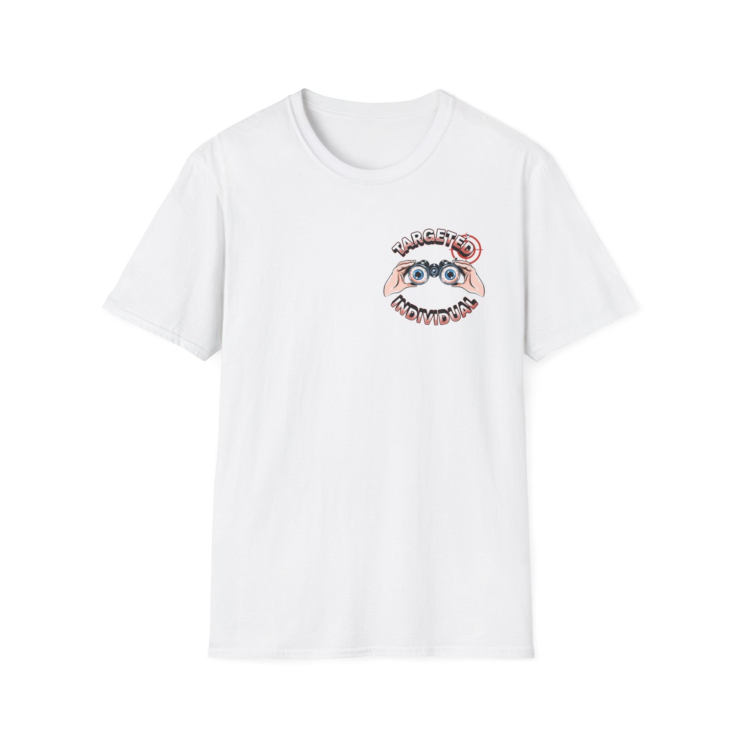 Targeted Individual T‑Shirt — Vintage Binoculars Graphic Tee
