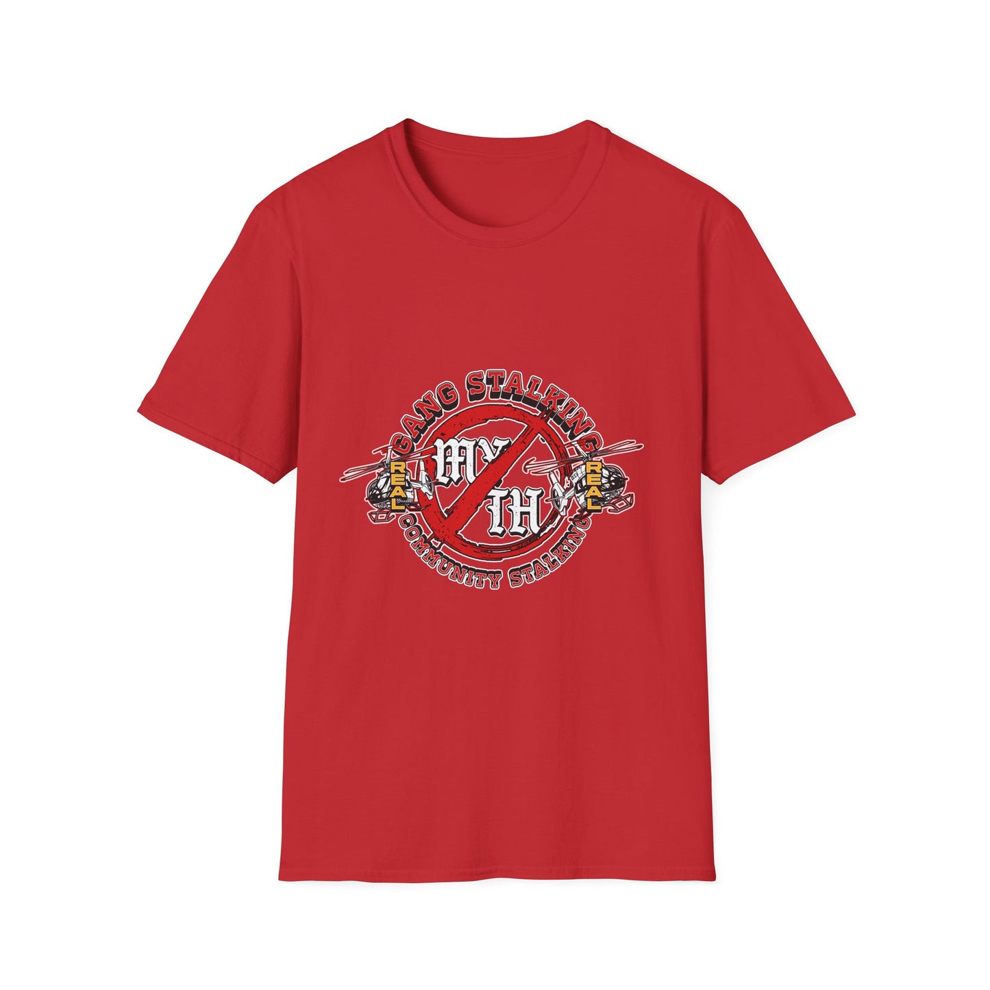 No 4th Stamp T-Shirt – Anti-4th Amendment Funny Political Protest Tee