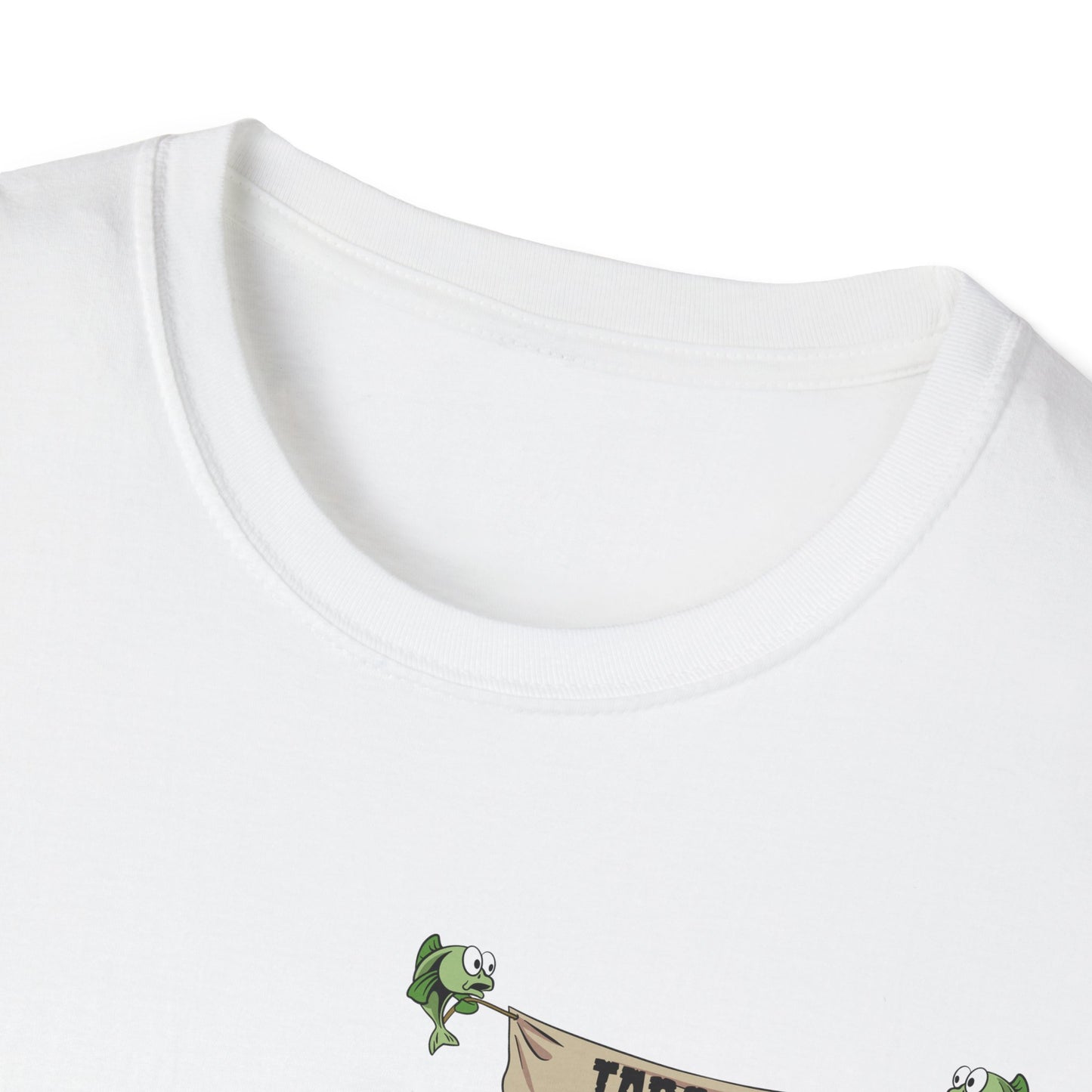 Targeted Individual Graphic Tee — Retro Diver Underwater Design