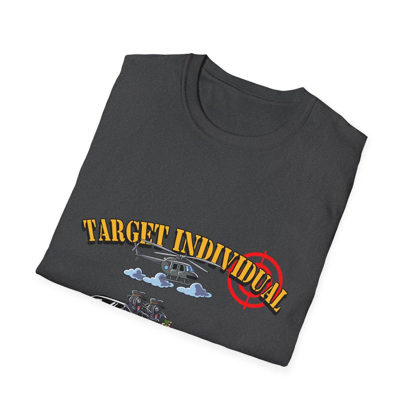 Target Individual T-Shirt — Funny Police Lineup Graphic Tee