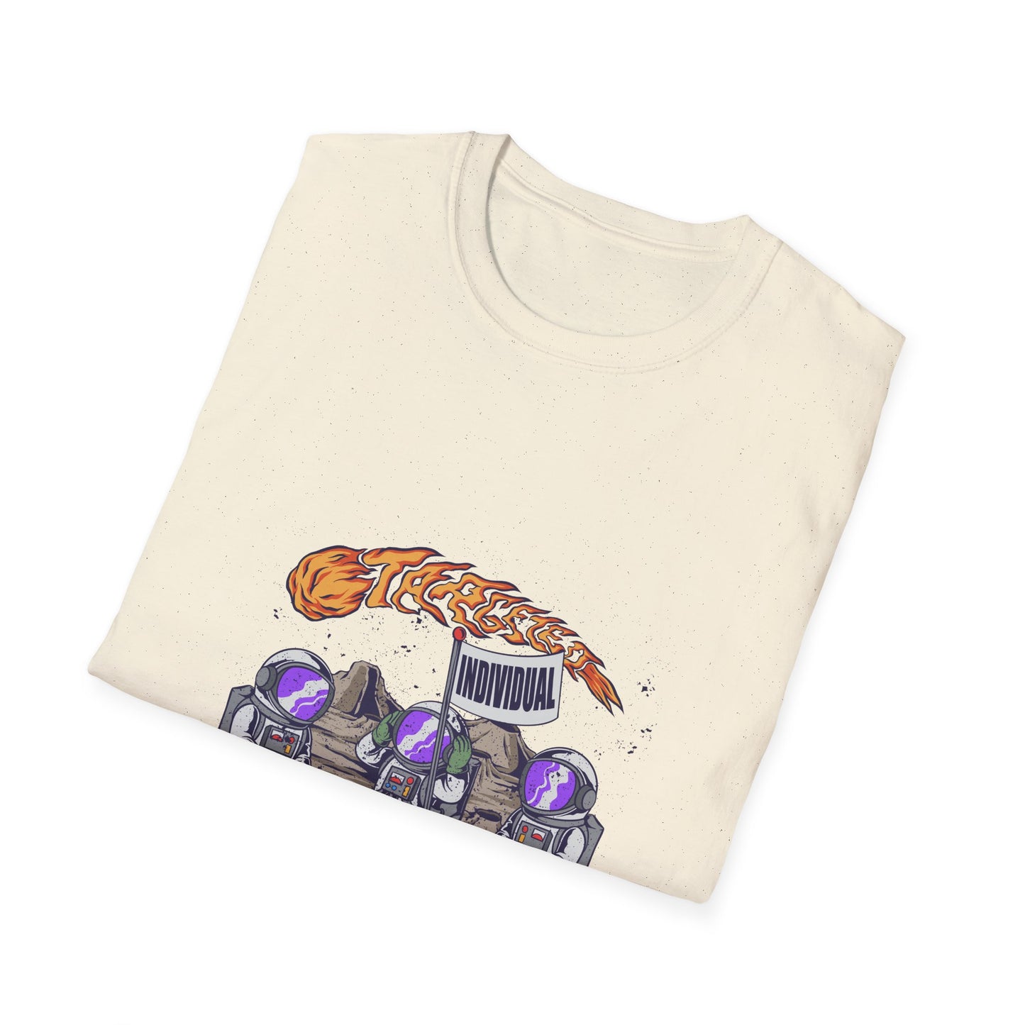 Astronaut Crew T-Shirt – Cute Space Crew with Flaming Comet Graphic