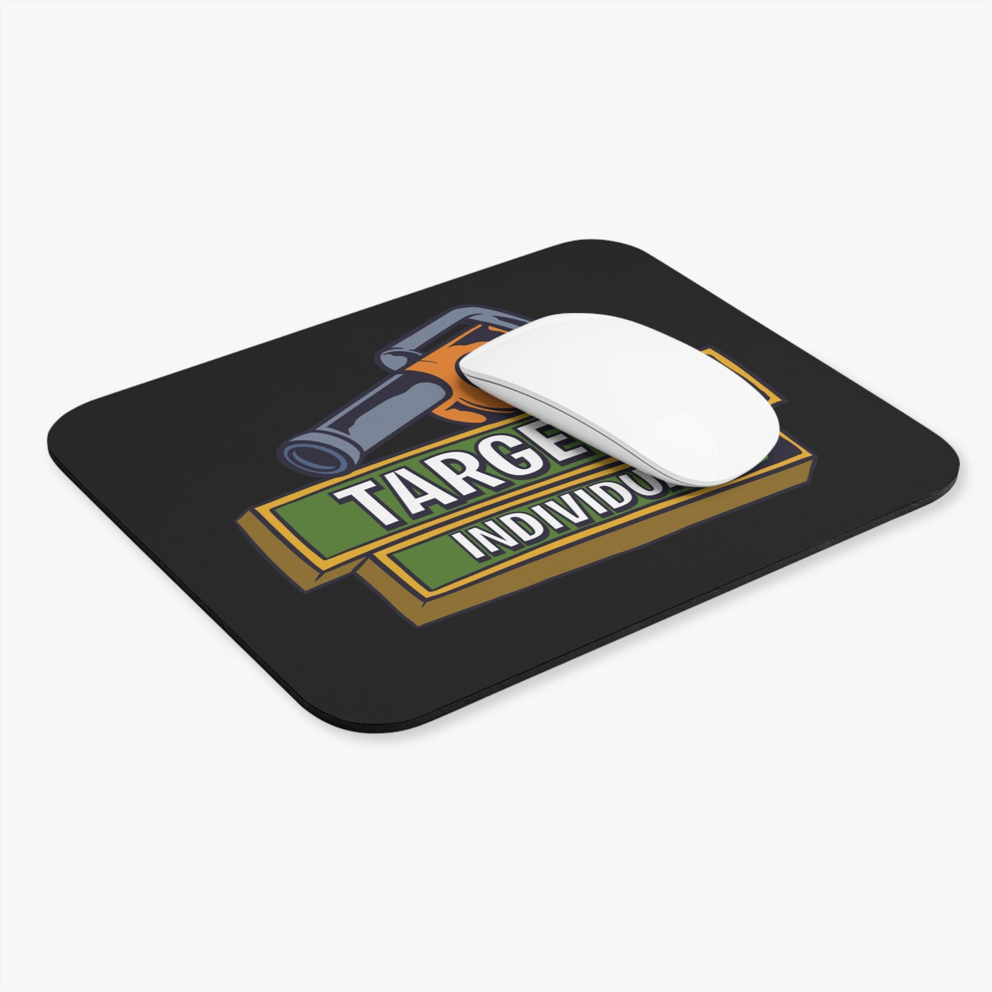 Targeted Individual Mouse Pad — Tactical Scope Gaming Desk Mat