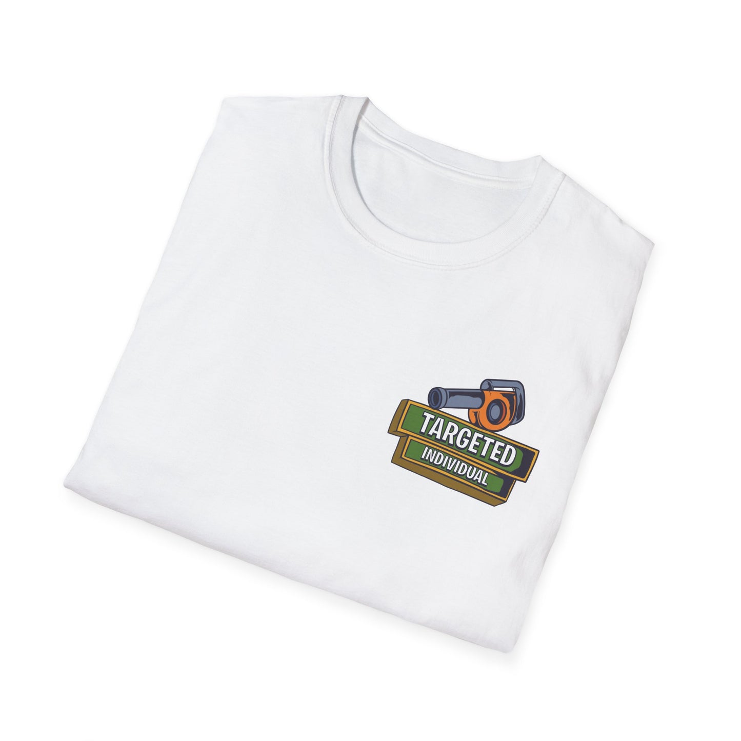 Targeted Ad Vendor T-Shirt — Funny Street Market Cartoon Graphic Tee