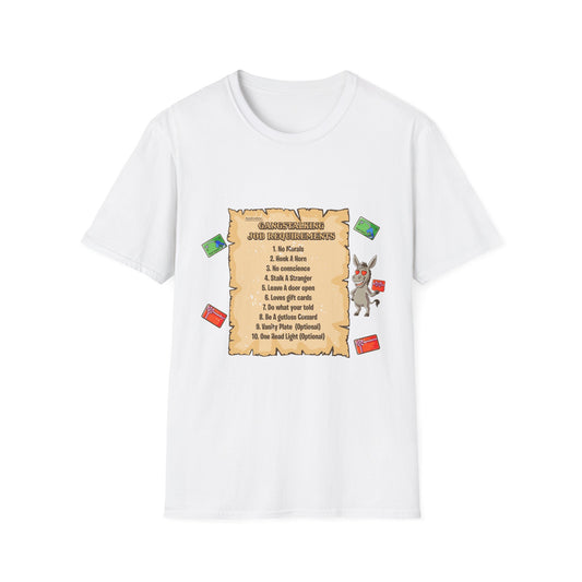 Christmas Reindeer Gift Checklist T-Shirt — Funny Holiday Present List Tee