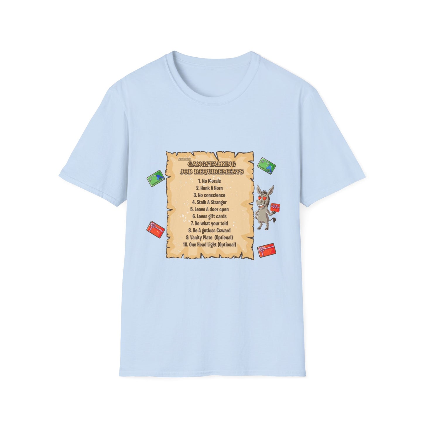 Christmas Reindeer Gift Checklist T-Shirt — Funny Holiday Present List Tee