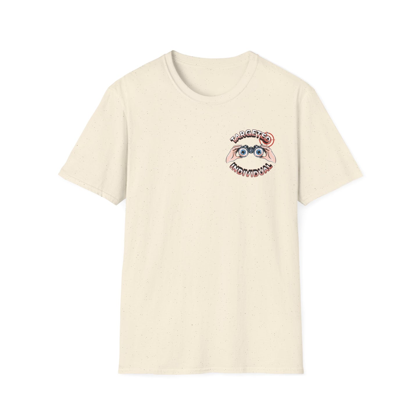 T-Shirt — Retro 'No Stalking' Vintage Graphic Tee (Front Sloth & Back Emblem)