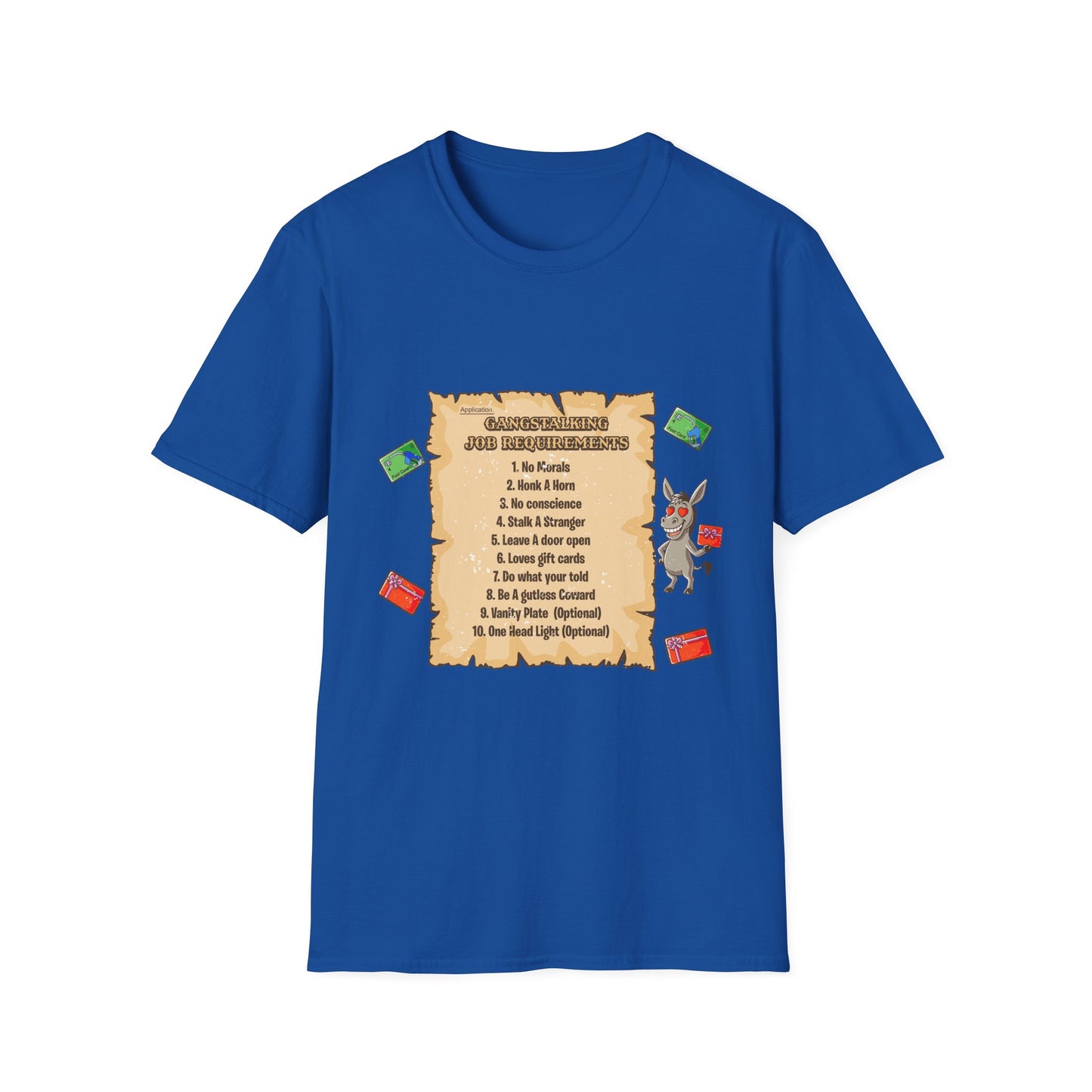 Christmas Reindeer Gift Checklist T-Shirt — Funny Holiday Present List Tee