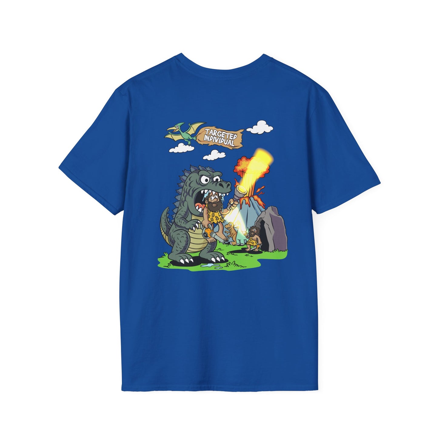Godzilla Camping T-Shirt — 'Gojita's Wild Camp' Graphic Tee