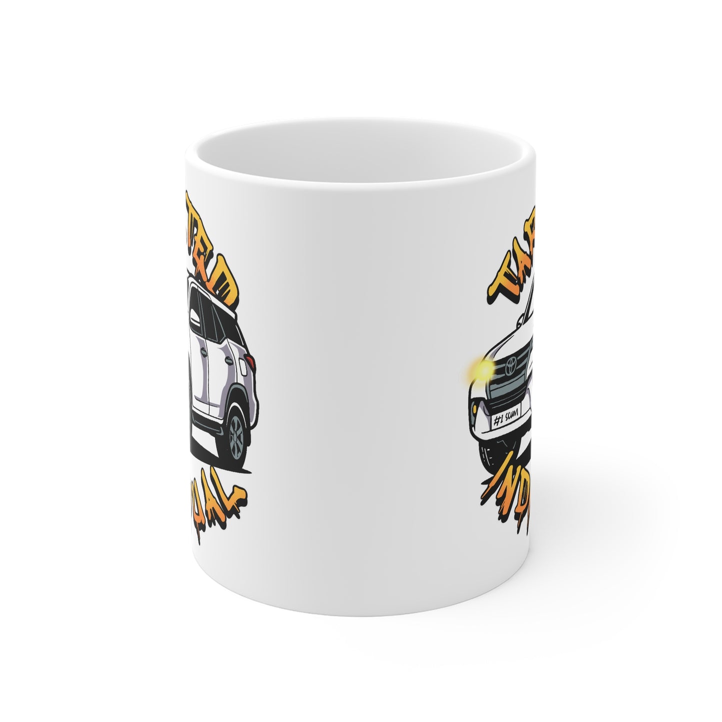 Mug — "Targeted Individual" Toyota SUV Graphic Coffee Mug