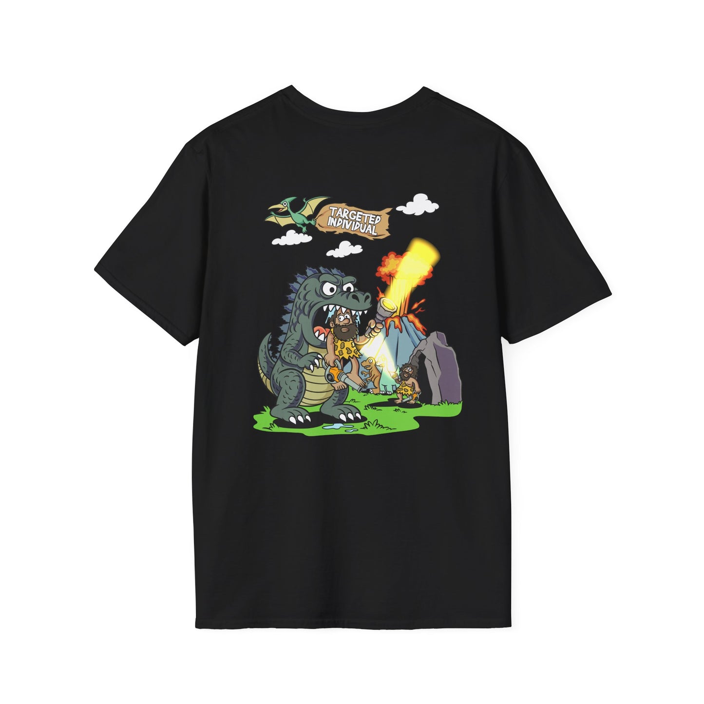 Godzilla Camping T-Shirt — 'Gojita's Wild Camp' Graphic Tee