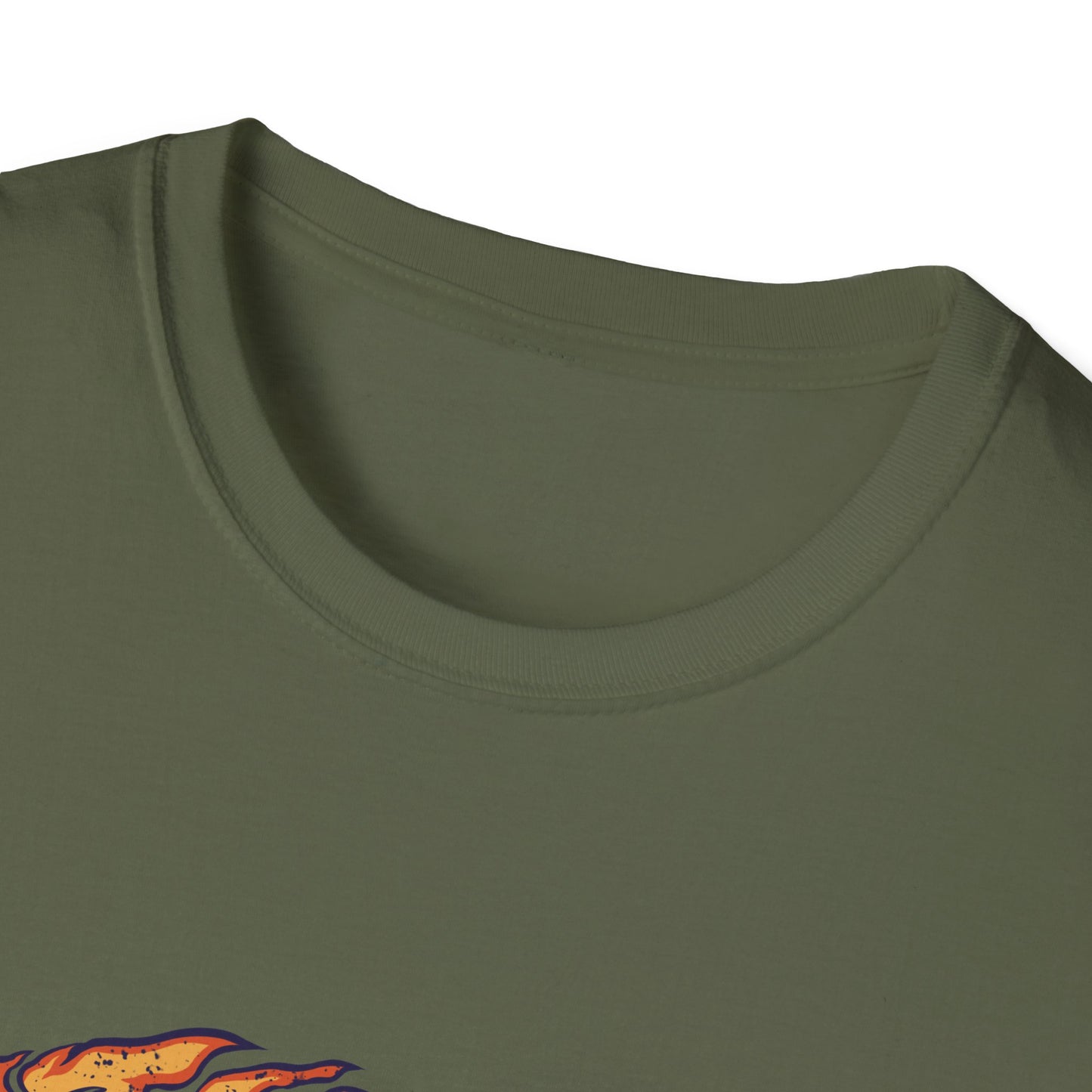 Astronaut Guitar T-Shirt — Retro Space Rock Design ("Takeoff")