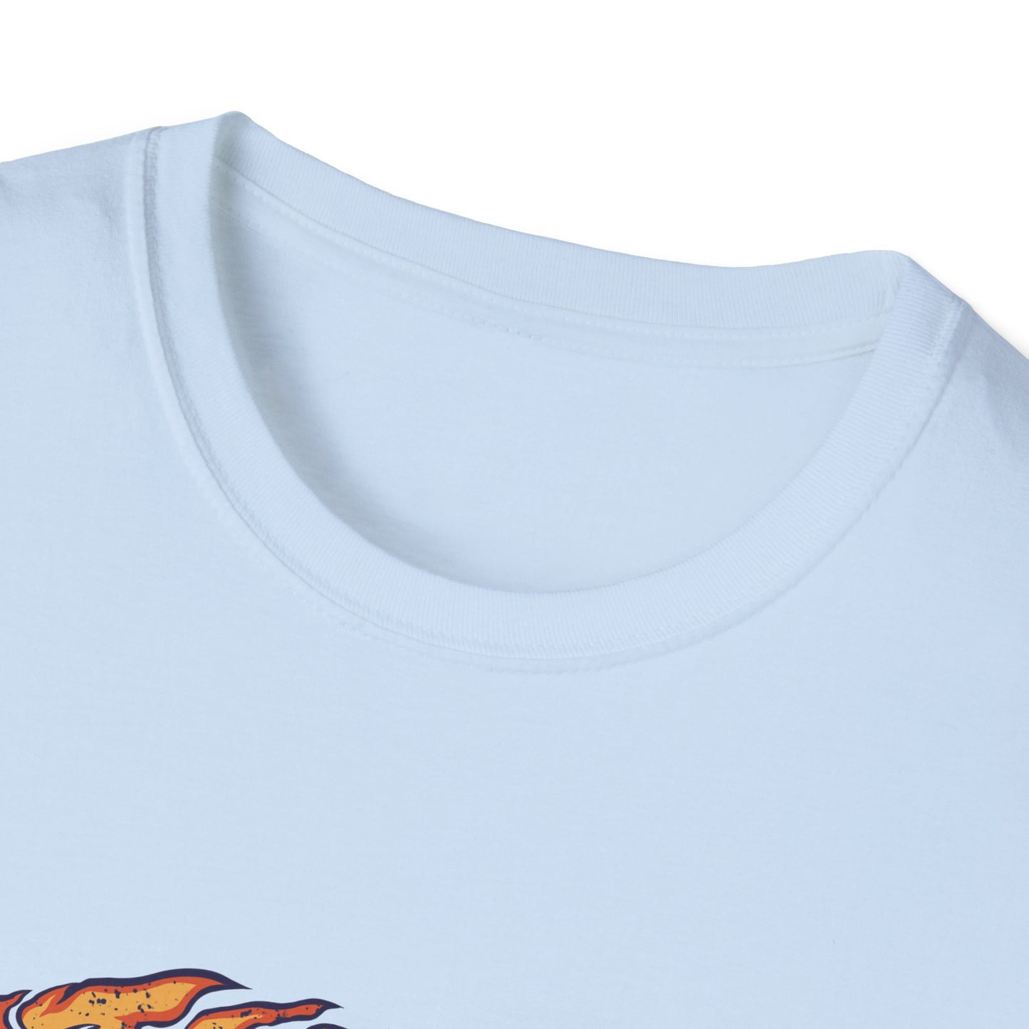 Astronaut Guitar T-Shirt — Retro Space Rock Design ("Takeoff")