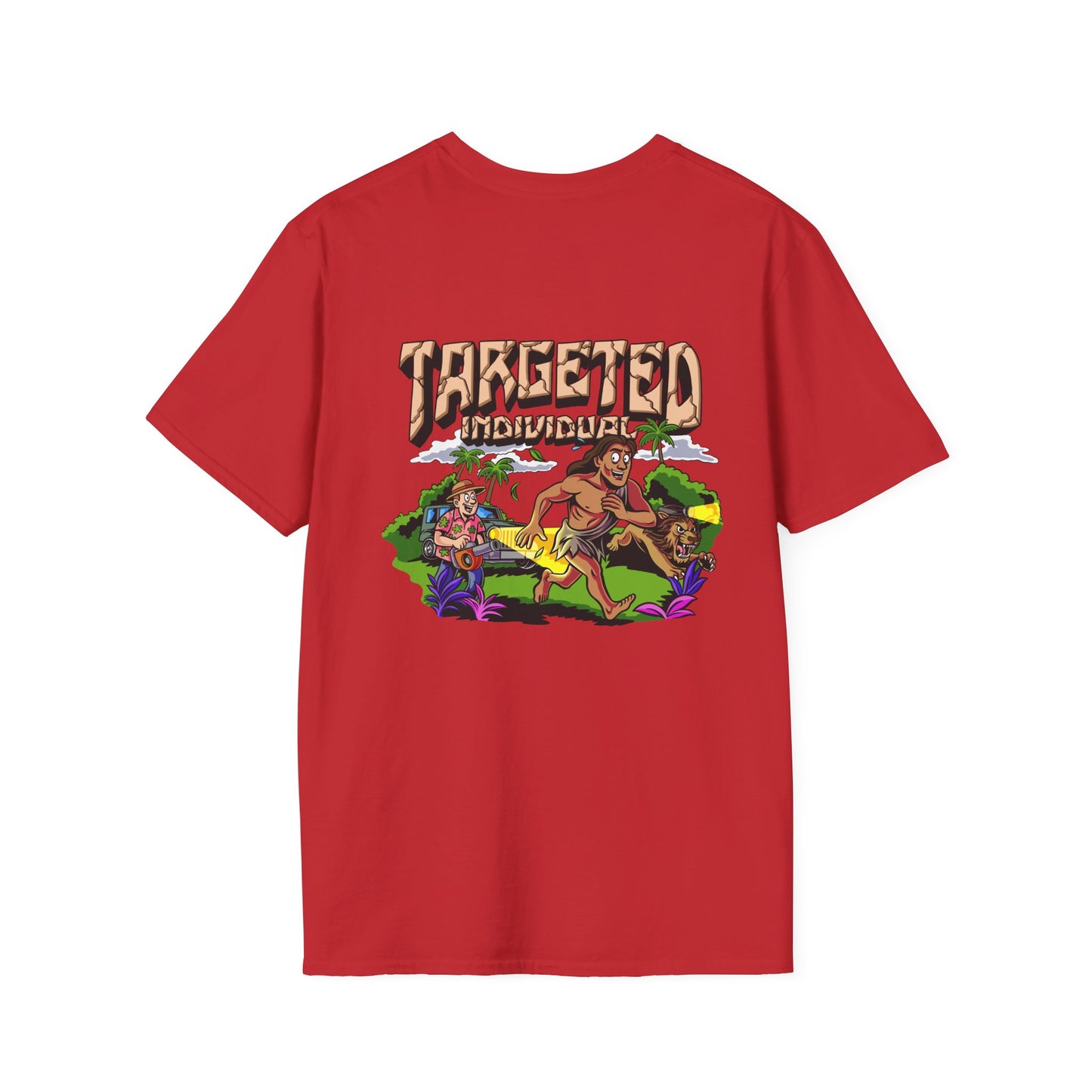 Targeted Horizons T-Shirt — Vintage Surf Adventure Graphic Tee