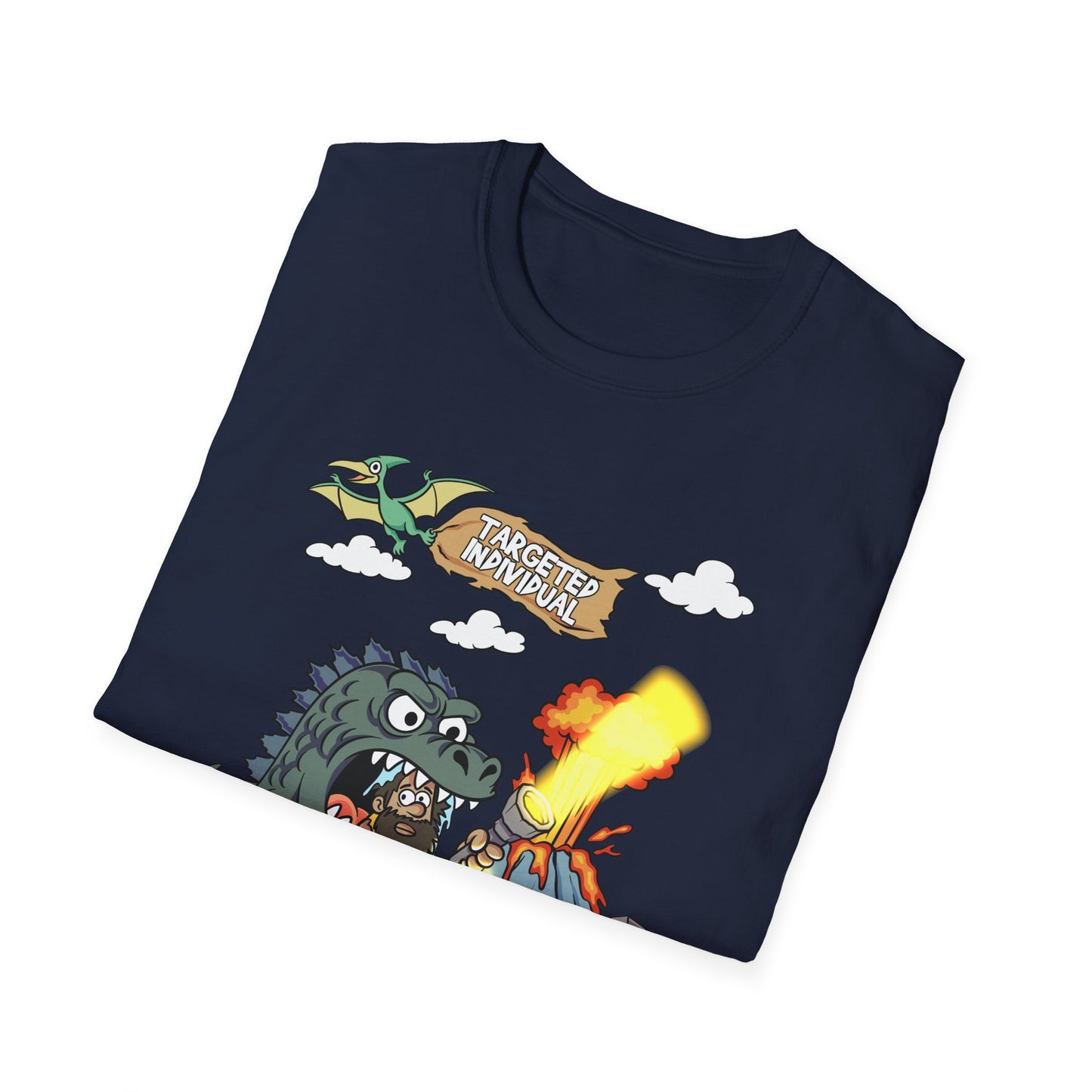 Godzilla Camping T‑Shirt — Funny Monster Camping Design (That’s My Campfire!)