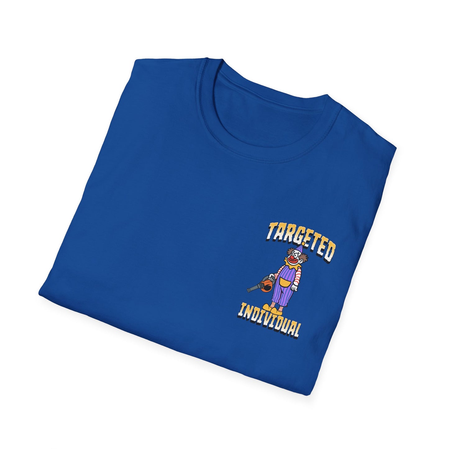 Targeted Individual Graphic T-Shirt — Circus Elephant Protest Design