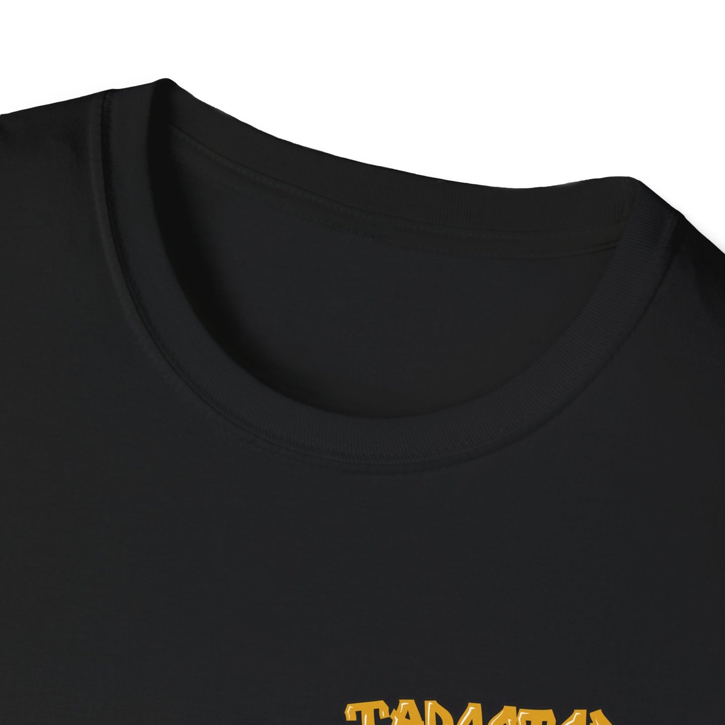 Targeted Individual Graphic T-Shirt — Retro Car & Neighborhood Illustration