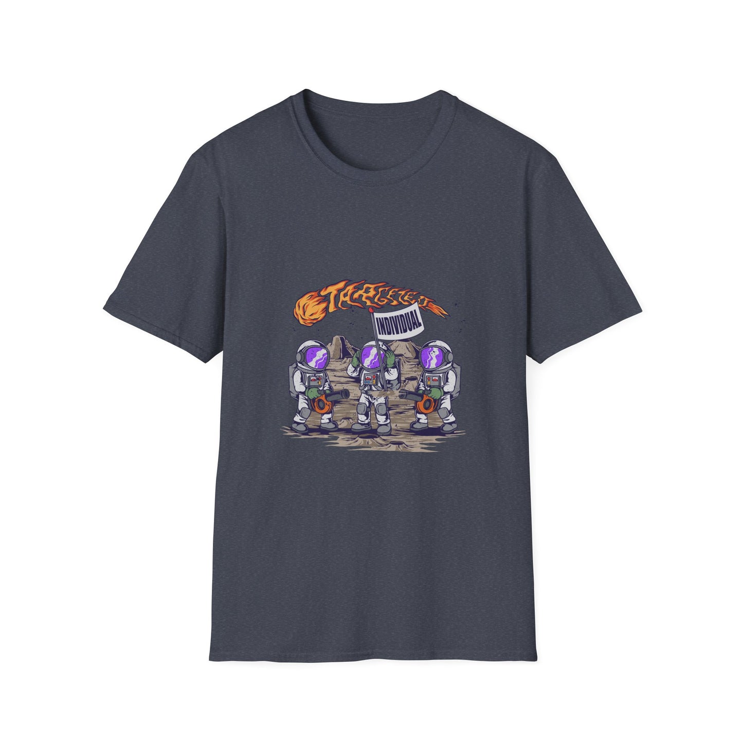 Astronaut Crew T-Shirt – Cute Space Crew with Flaming Comet Graphic